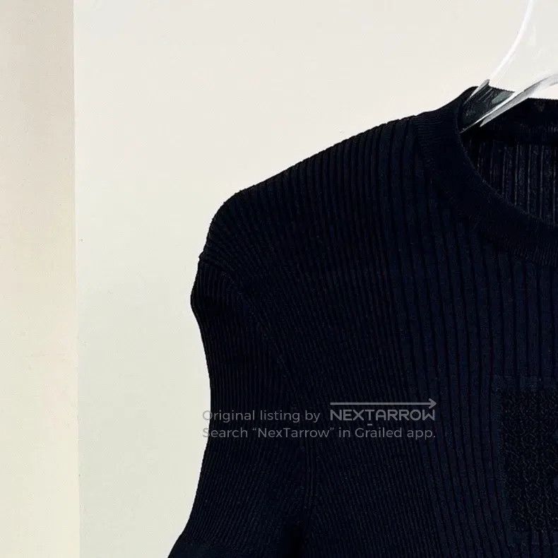 Chanel Chanel 24C black knitted short sleeves Size XS / US 0-2 / IT 36-38 - 4 Thumbnail