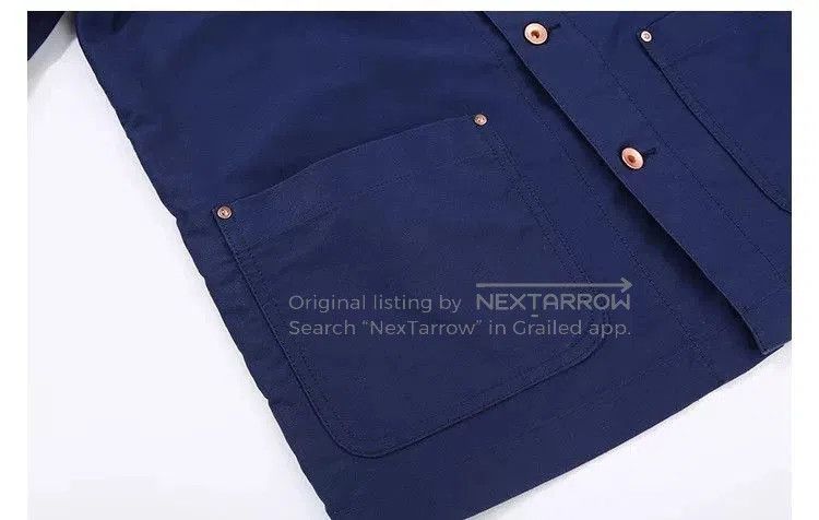 UES Japan UES French Work Jacket Moleskin 13.5oz. Size US L / EU 52-54 / 3 - 5 Thumbnail