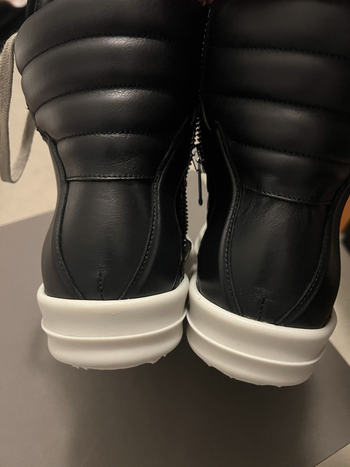 Rick Owens Super Rare Rick Owens Python Leather Geobasket Size 9 Size US 9 / EU 42 - 5 Thumbnail