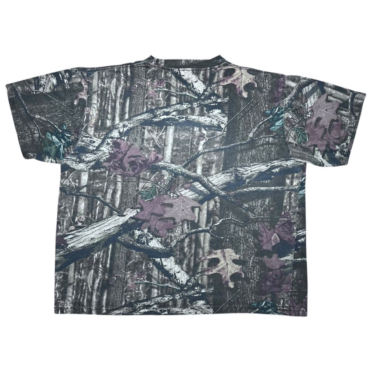 Realtree × Vintage 2000s Yukon Gear Hunting Real Tree Camo All Over Print Tee Size US XL / EU 56 / 4 - 4 Thumbnail
