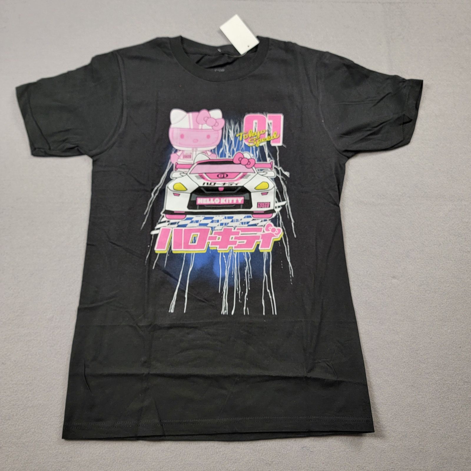SAYHELLO Sanrio Hello Kitty x Tokyo Speed Black T Sz S Size S / US 4 / IT 40 - 1 Thumbnail