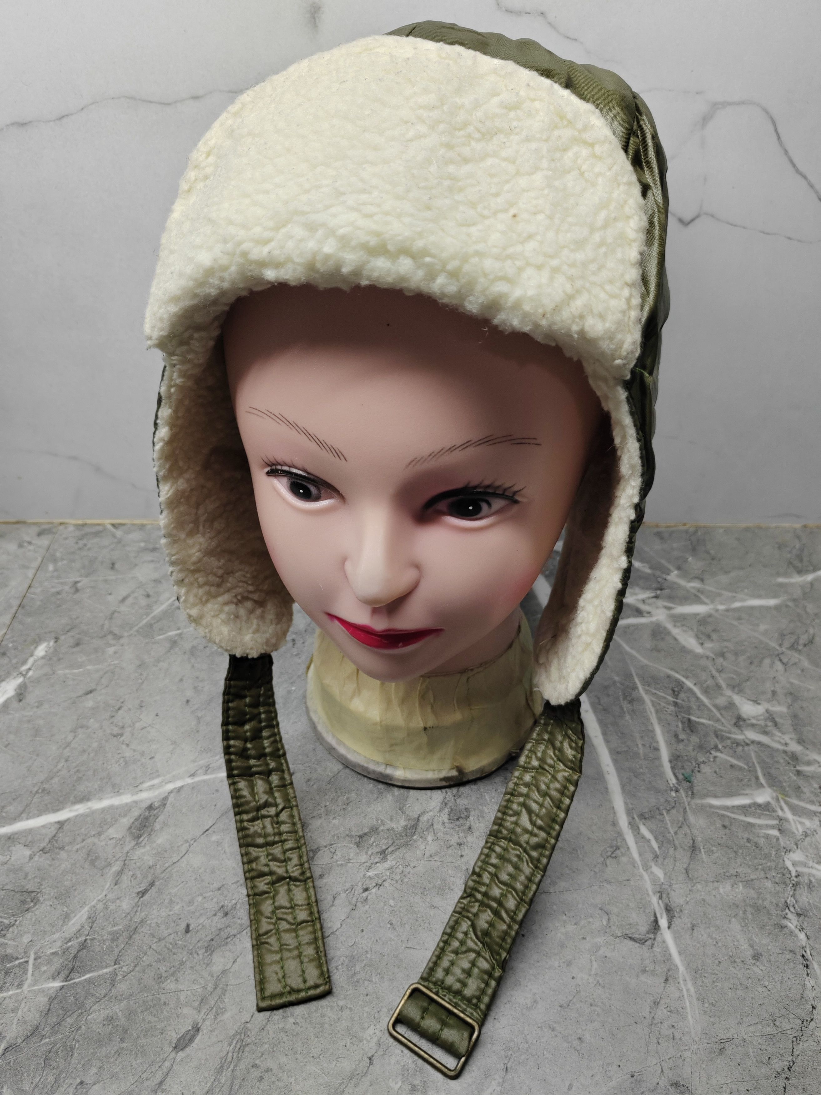 Japanese Brand Vintage Vespa Fleece Earflap Cap Hat Size ONE SIZE - 1 Thumbnail
