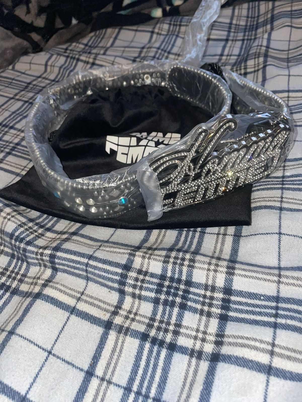 Homme + Femme La Homme Femme Rhinestone Belt size 28-30 Size 28 - 5 Thumbnail