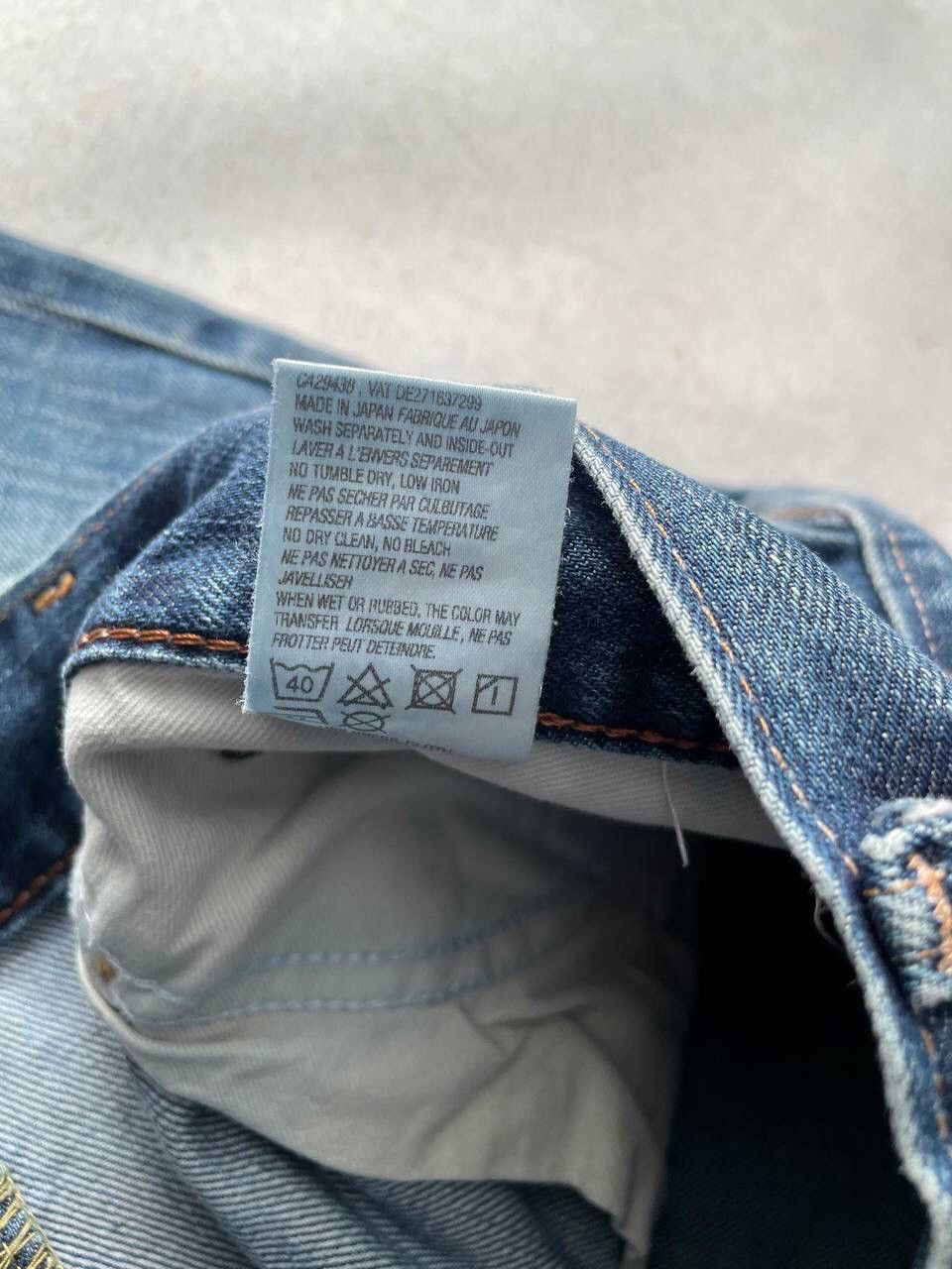 Edwin × Japanese Brand × Vintage Vintage Edwin SK505N Selvage Denim Pants Y2K Ultra Rare Item Size US 33 - 10 Thumbnail