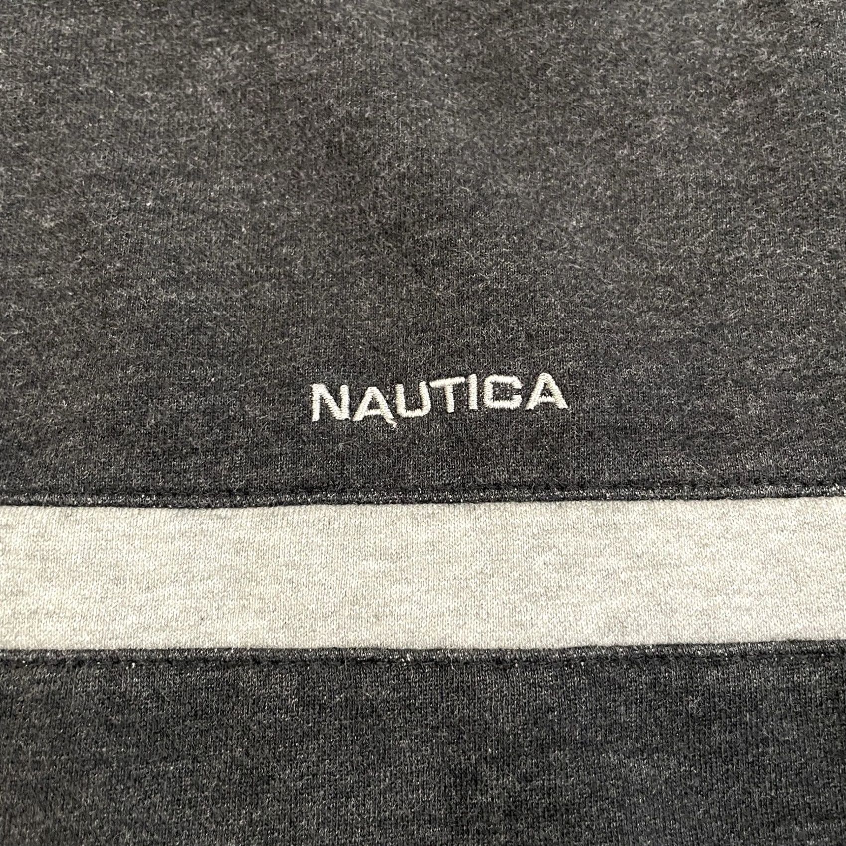 Nautica Nautica 1/2 Zip Pullover Adult Medium Gray Embroidered Logo Pockets Zipper Mens Size US M / EU 48-50 / 2 - 3 Thumbnail