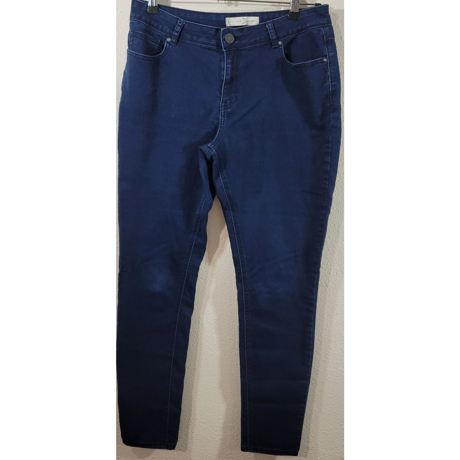 Other Cato Blue Contemporary Denim Jeans 12 Lightweight Stretch Size 34" / US 12 / IT 48 - 1 Thumbnail