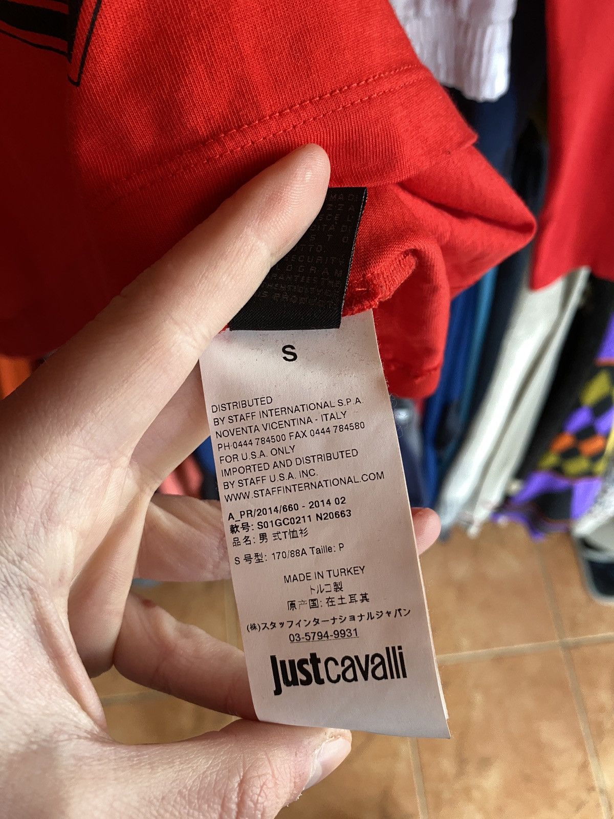Just Cavalli VINTAGE JUST CAVALLI ABSTRACT LONG SLEEVE Size US S / EU 44-46 / 1 - 9 Thumbnail