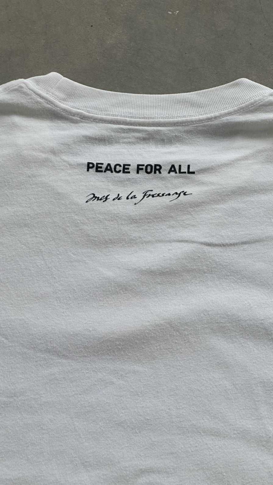 Uniqlo INES DE LA FRESDANGE PEACE FOR ALL TEE Size US M / EU 48-50 / 2 - 8 Thumbnail