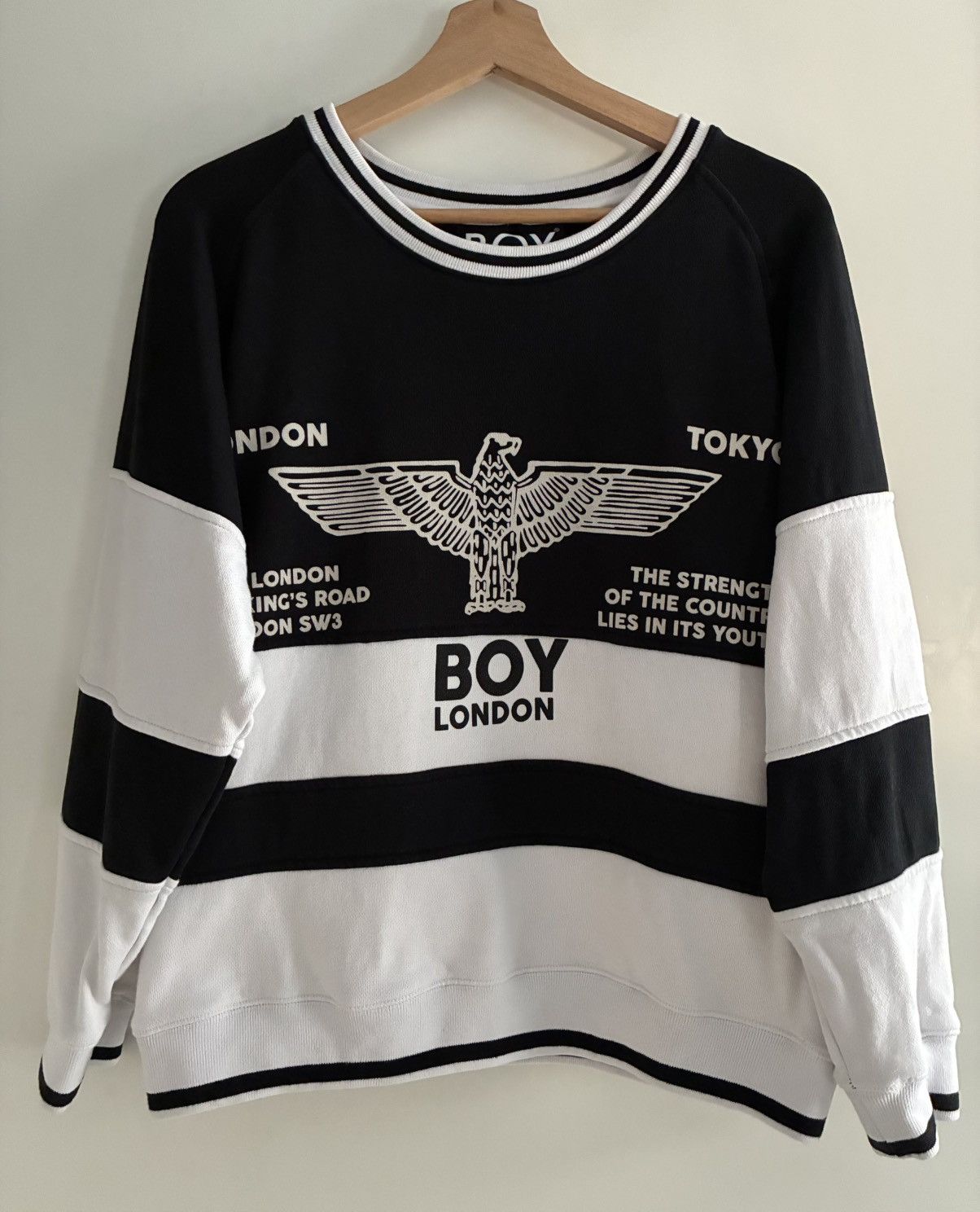 Boy London Boy London Stripped Jumper Size US M / EU 48-50 / 2 - 1 Thumbnail