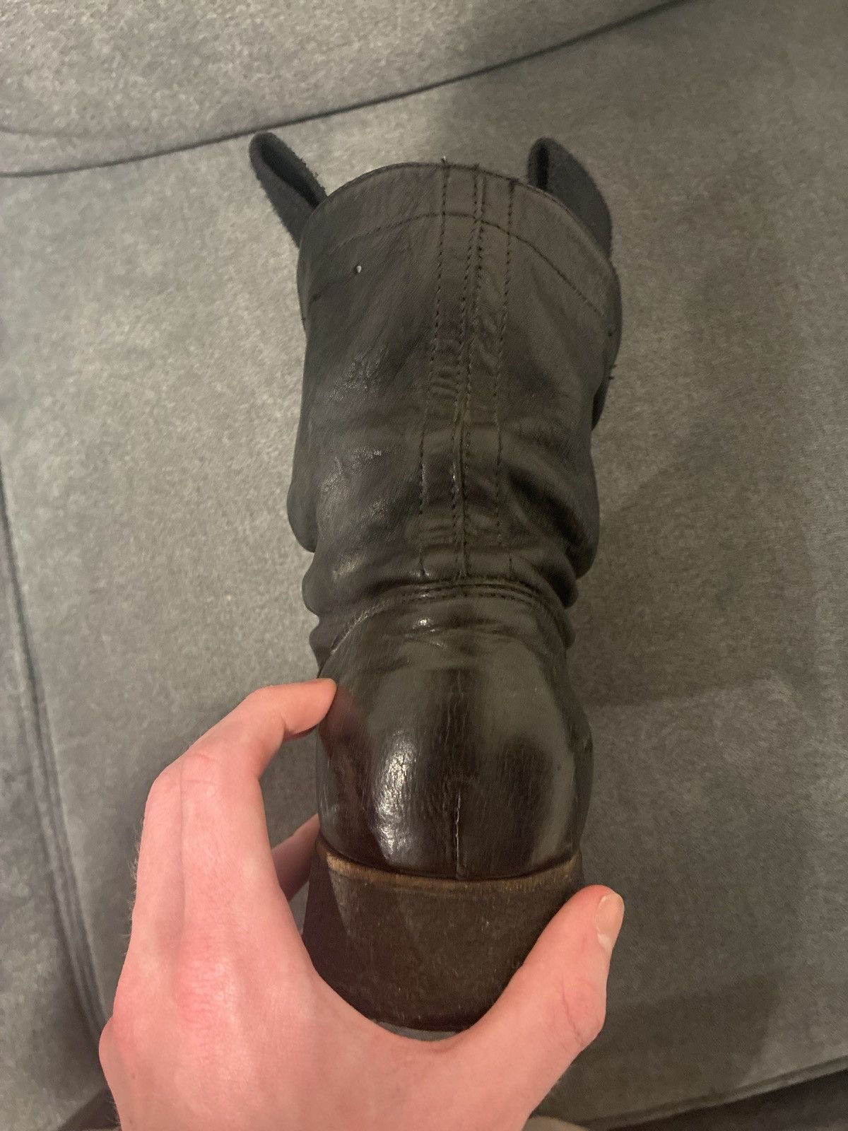 Rick Owens Rick Owens AW03 Pull on Trucker Boot Size US 9.5 / EU 42-43 - 11 Thumbnail