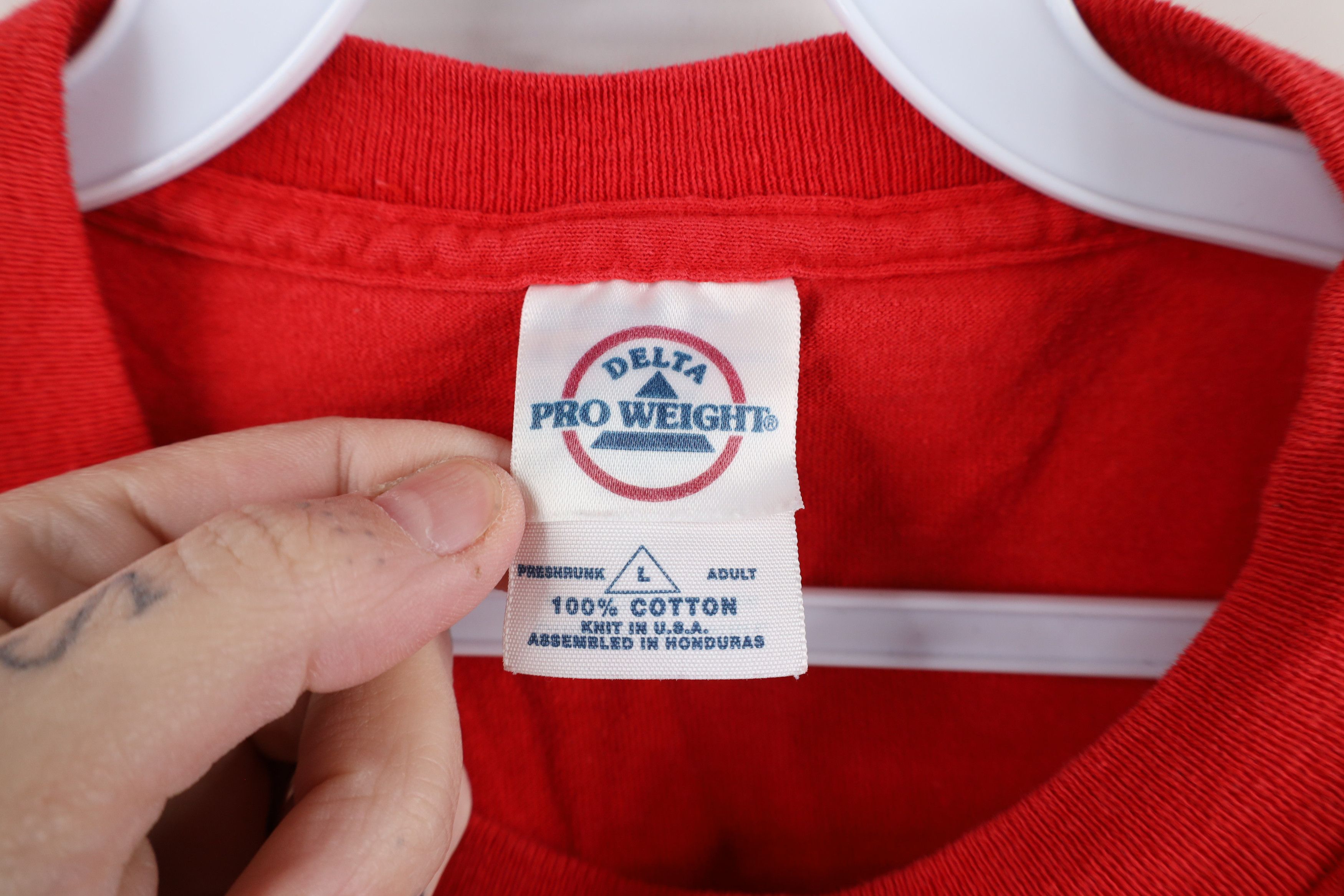 Vintage Vintage Champs Ohio State University Football T-Shirt Red Size US L / EU 52-54 / 3 - 8 Thumbnail