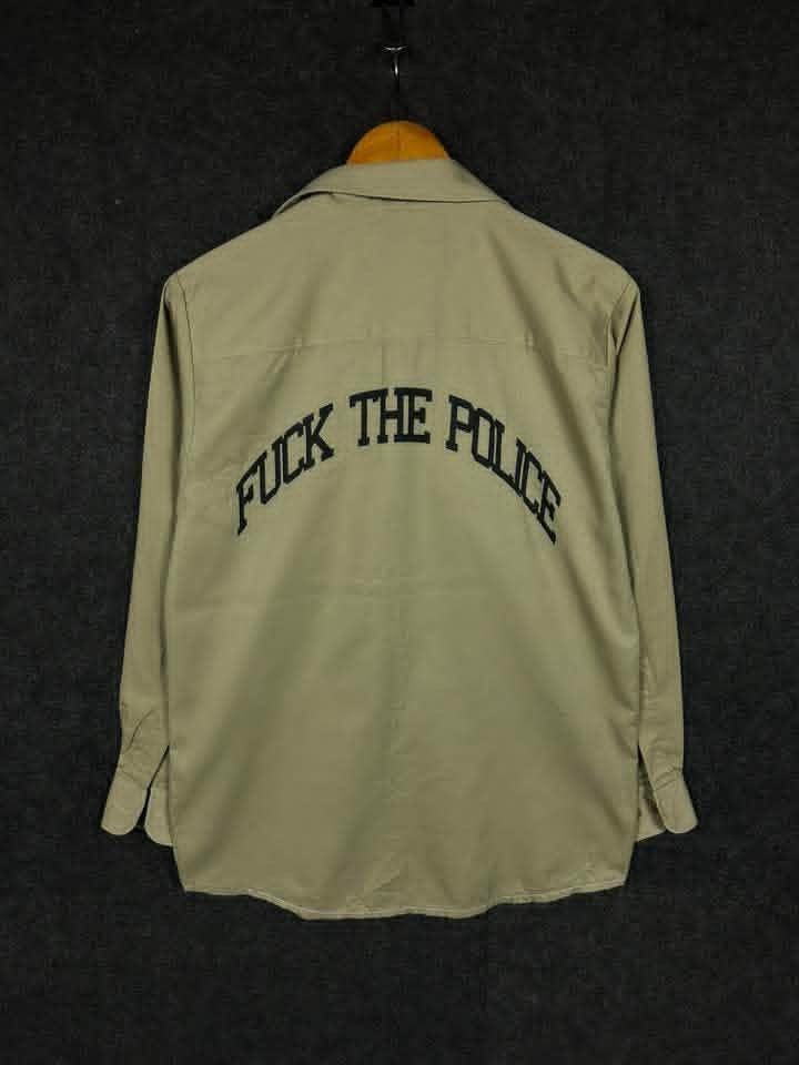 Big Mac Vintage Big Mac Workwear Shirts Patches Fuck The Police FTC Size US M / EU 48-50 / 2 - 3 Thumbnail