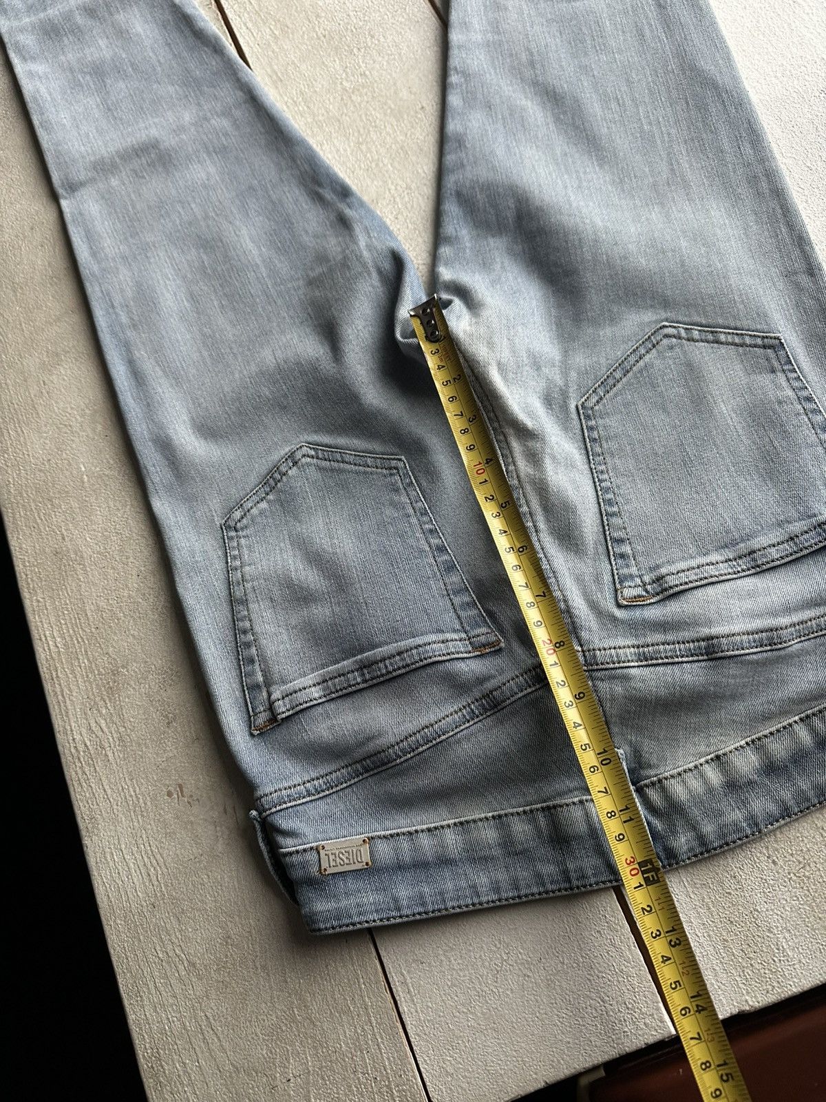Diesel 🚨Gothic Diesel Regular Slim relax Flared Jeans Womens Size 27" / US 4 / IT 40 - 16 Thumbnail