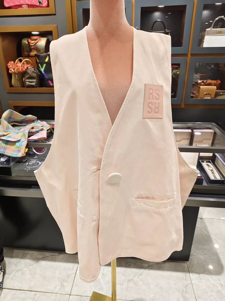 Raf Simons Raf Simons 22ss Denim Button Vest - dmc Size US M / EU 48-50 / 2 - 1 Thumbnail