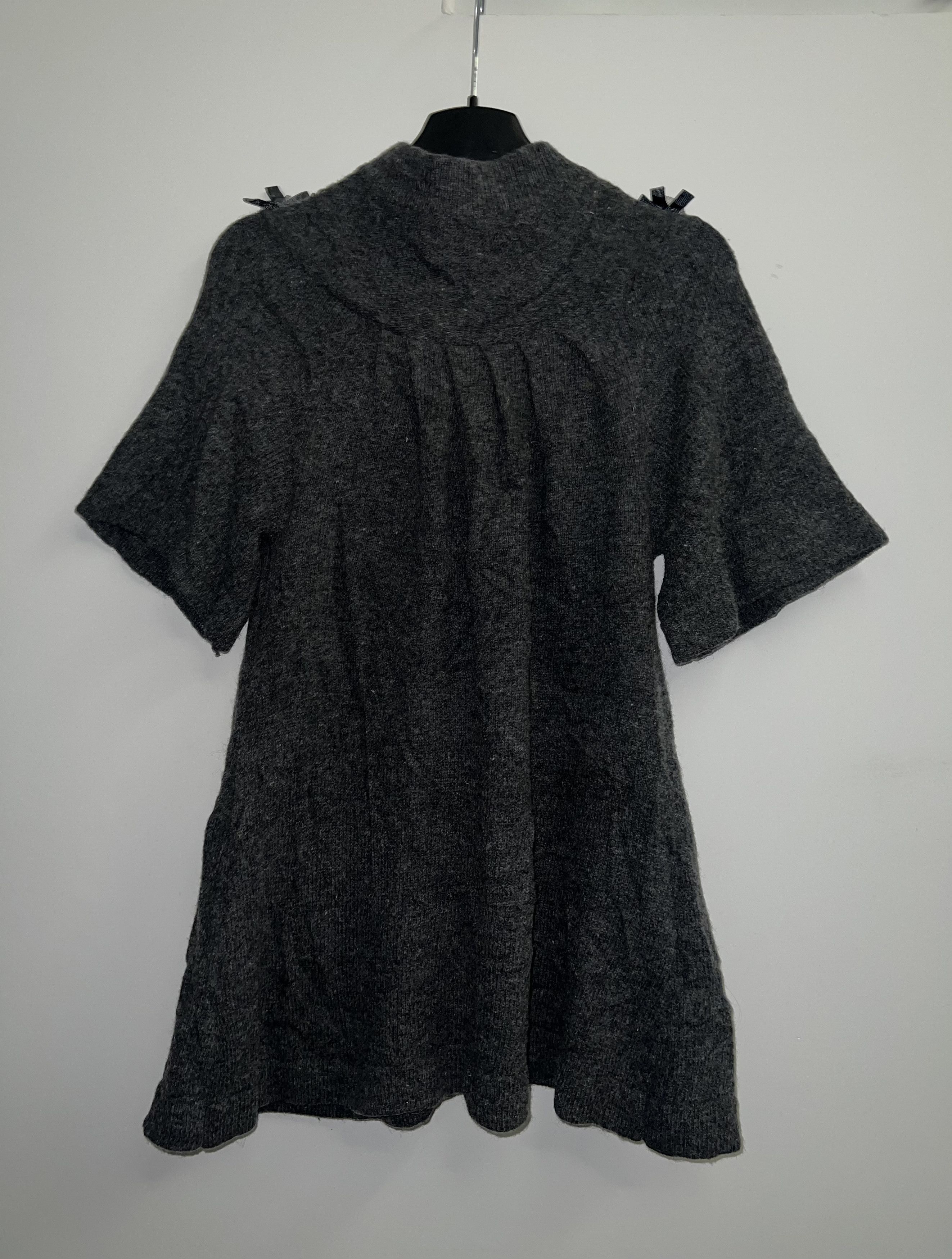 Japanese Brand Dark coquette button up knit top 🌸 Size M / US 6-8 / IT 42-44 - 9 Thumbnail