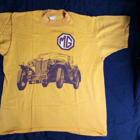 Other Vintage MG TC Roadster Car T-Shirt Size US L / EU 52-54 / 3 - 3 Thumbnail