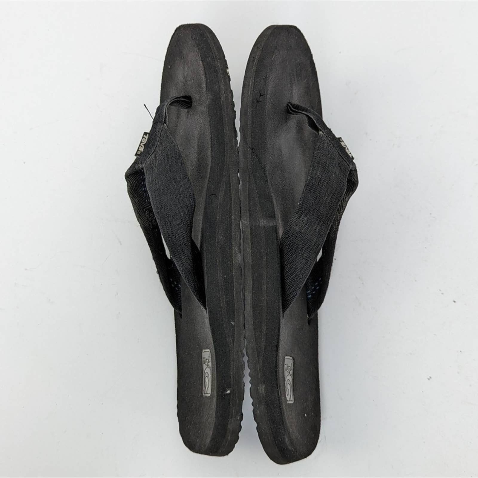 Teva Teva Black Mush II Flip Flop Sandals - 11 Size US 11 / EU 44 - 3 Thumbnail