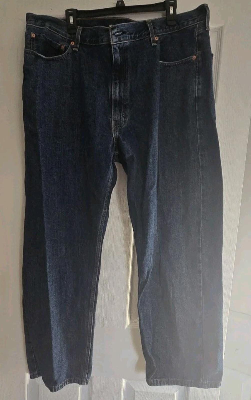 Levi's Levis 501 Original Fit Med Wash Denim Blue Jeans W40 x L30 Size US 40 / EU 56 - 3 Thumbnail