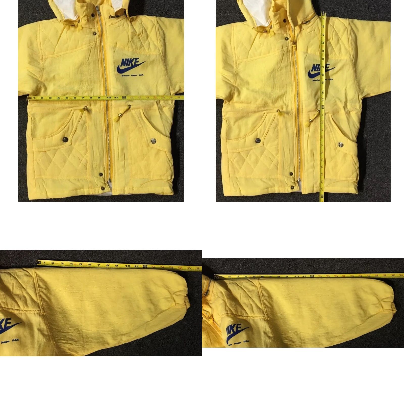 Nike VINTAGE Nike Swoosh Parka Jacket XS Beaverton Oregon 70s 80s Grunge Track Ski ACG PE Size XS / US 0-2 / IT 36-38 - 9 Thumbnail