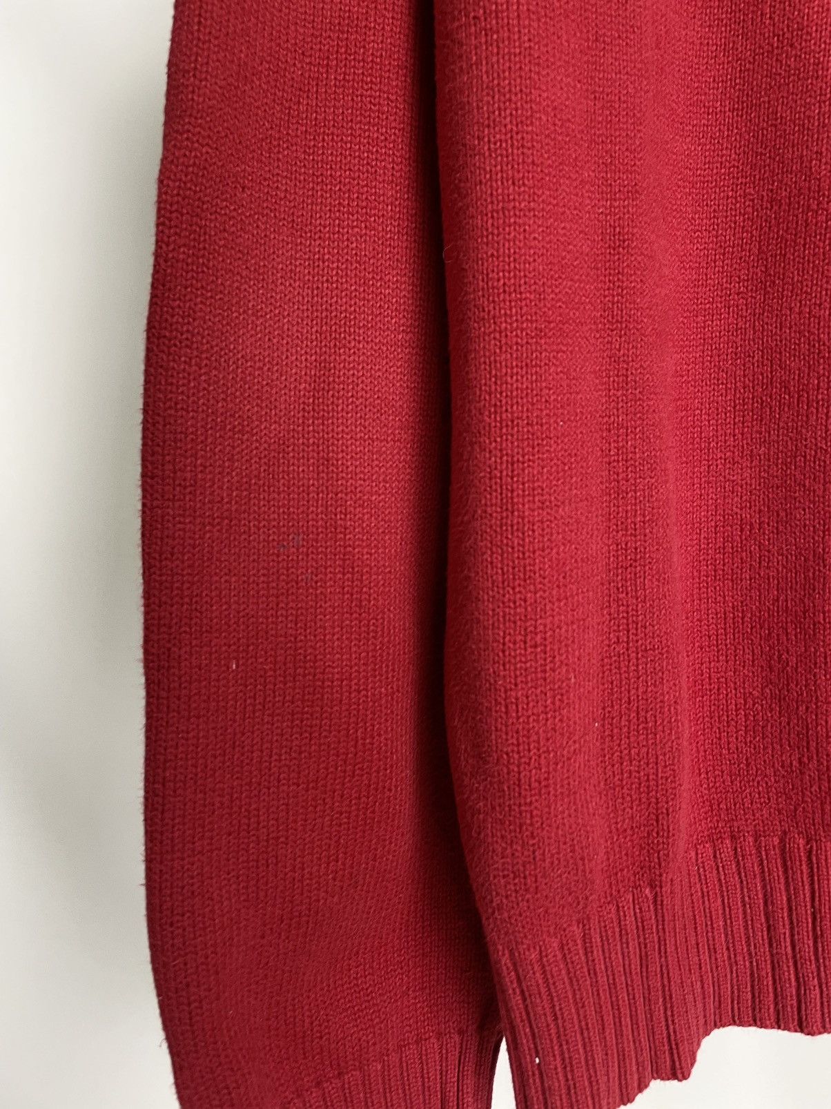 Polo Ralph Lauren Polo by Ralph Lauren ( Size M ) Vintage Red Knit Sweater Size US L / EU 52-54 / 3 - 14 Thumbnail