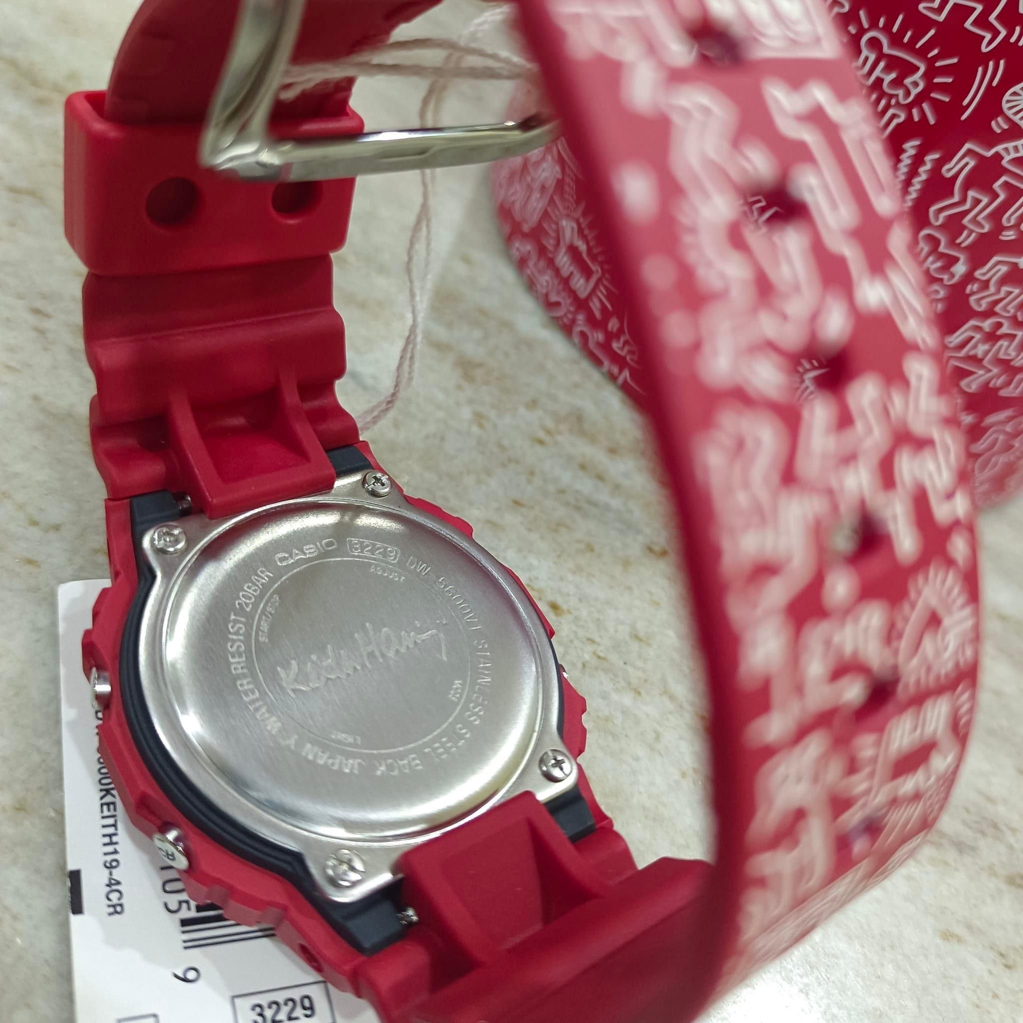 G Shock Limited Edition G Shock DW5600 X Keith Haring Size ONE SIZE - 3 Thumbnail