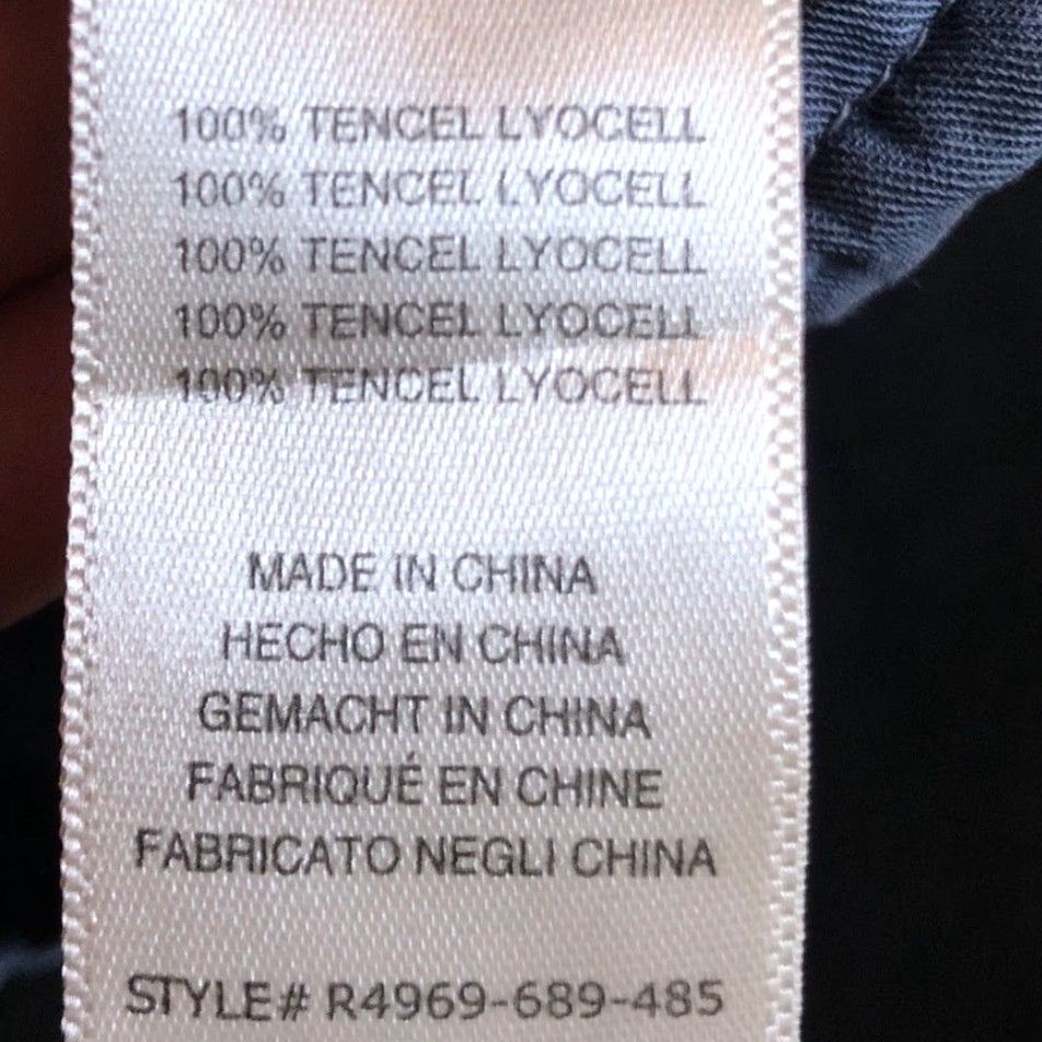 Anthropologie Cloth & Stone Womens Tank Blue Ruffle Lightweight XS Shirt Casual Boho Preppy Size XS / US 0-2 / IT 36-38 - 7 Thumbnail