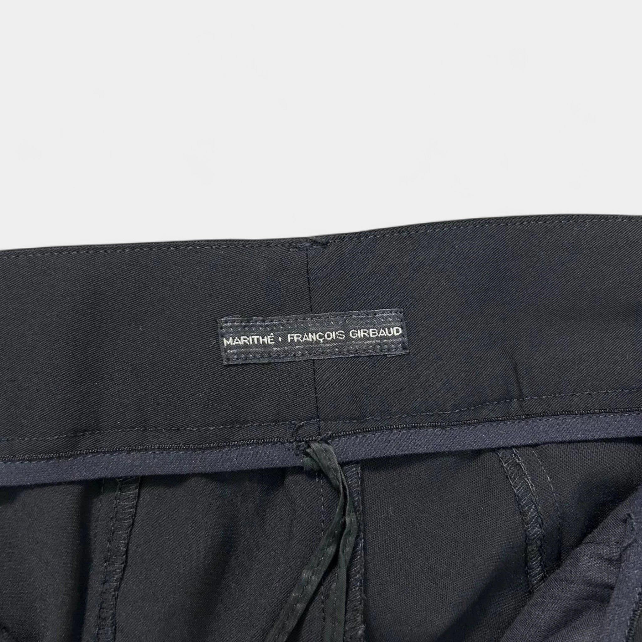 Marithe + Francois Girbaud Marithé + François Girbaud Black Technical Style Pants Size US 29 - 6 Thumbnail