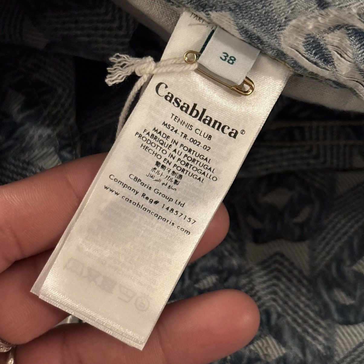 Casablanca Casablanca Monogram Indigo Jeans Size 38 Brand New Size US 38 / EU 54 - 8 Thumbnail