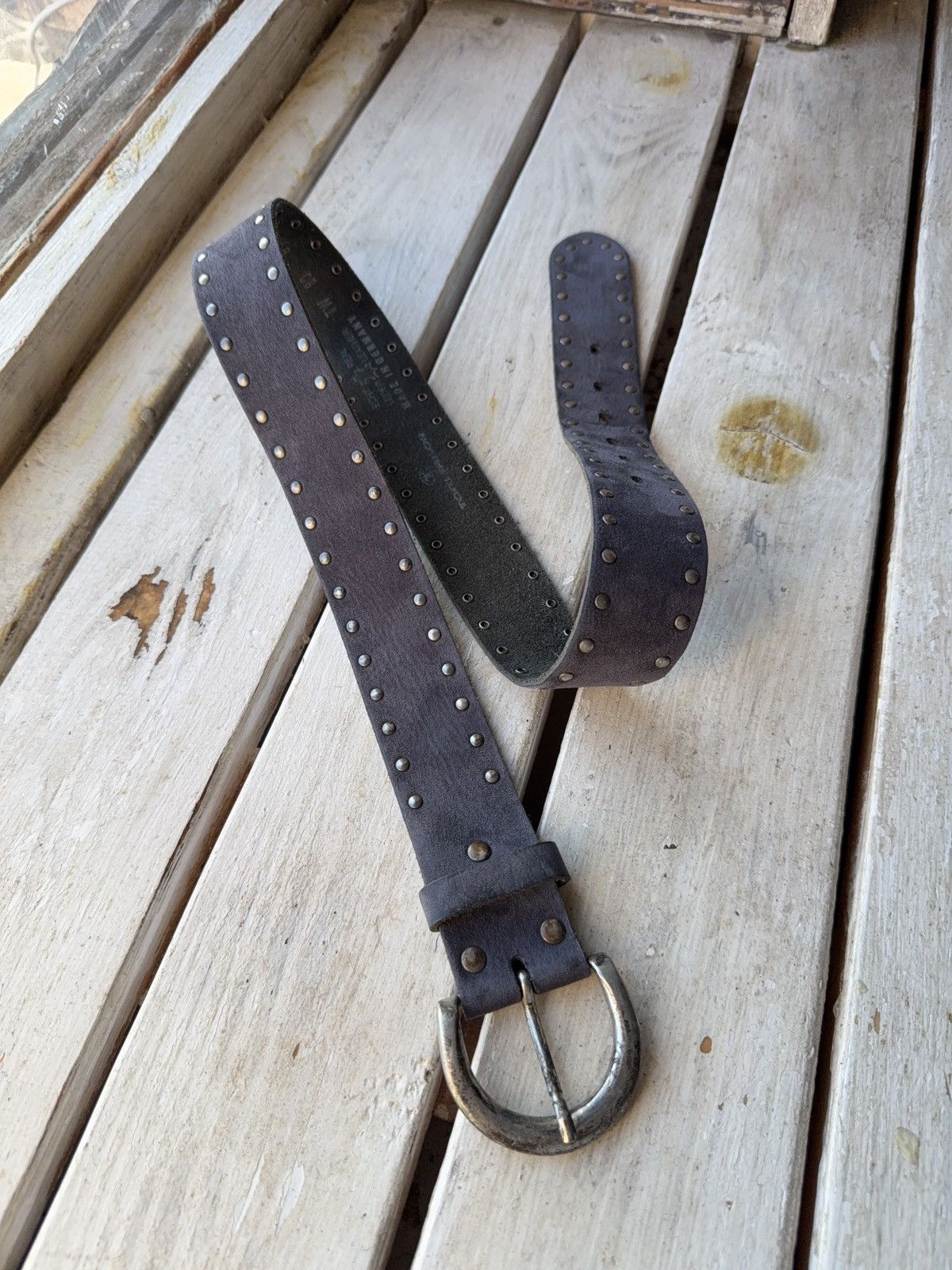 Japanese Brand 90s Y2K Avant Garde Punk Chrome Japanese Retro Style Belt Size ONE SIZE - 7 Thumbnail