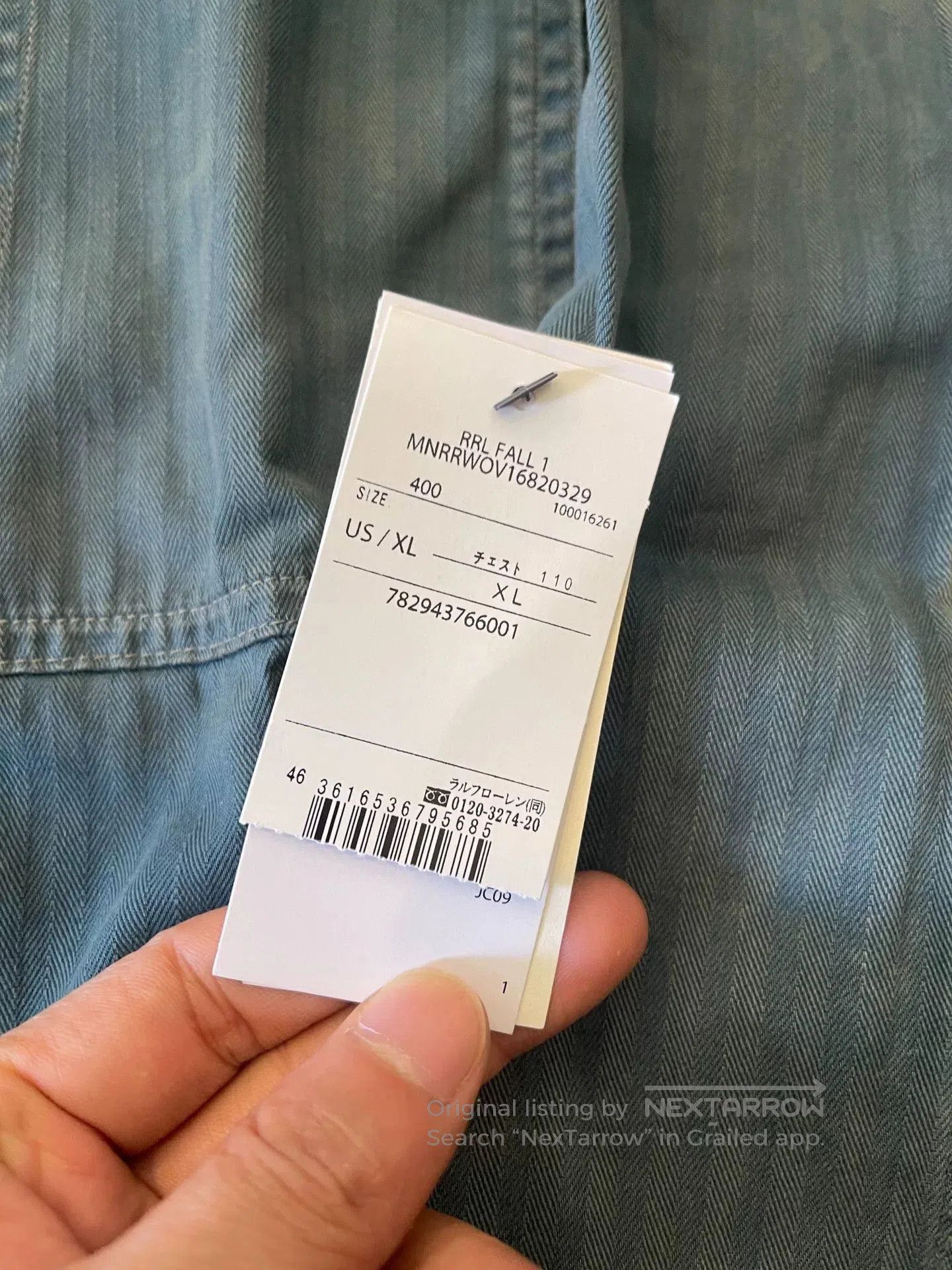 RRL Ralph Lauren RRL 24AW Workwear Shirt. Size US XL / EU 56 / 4 - 9 Thumbnail