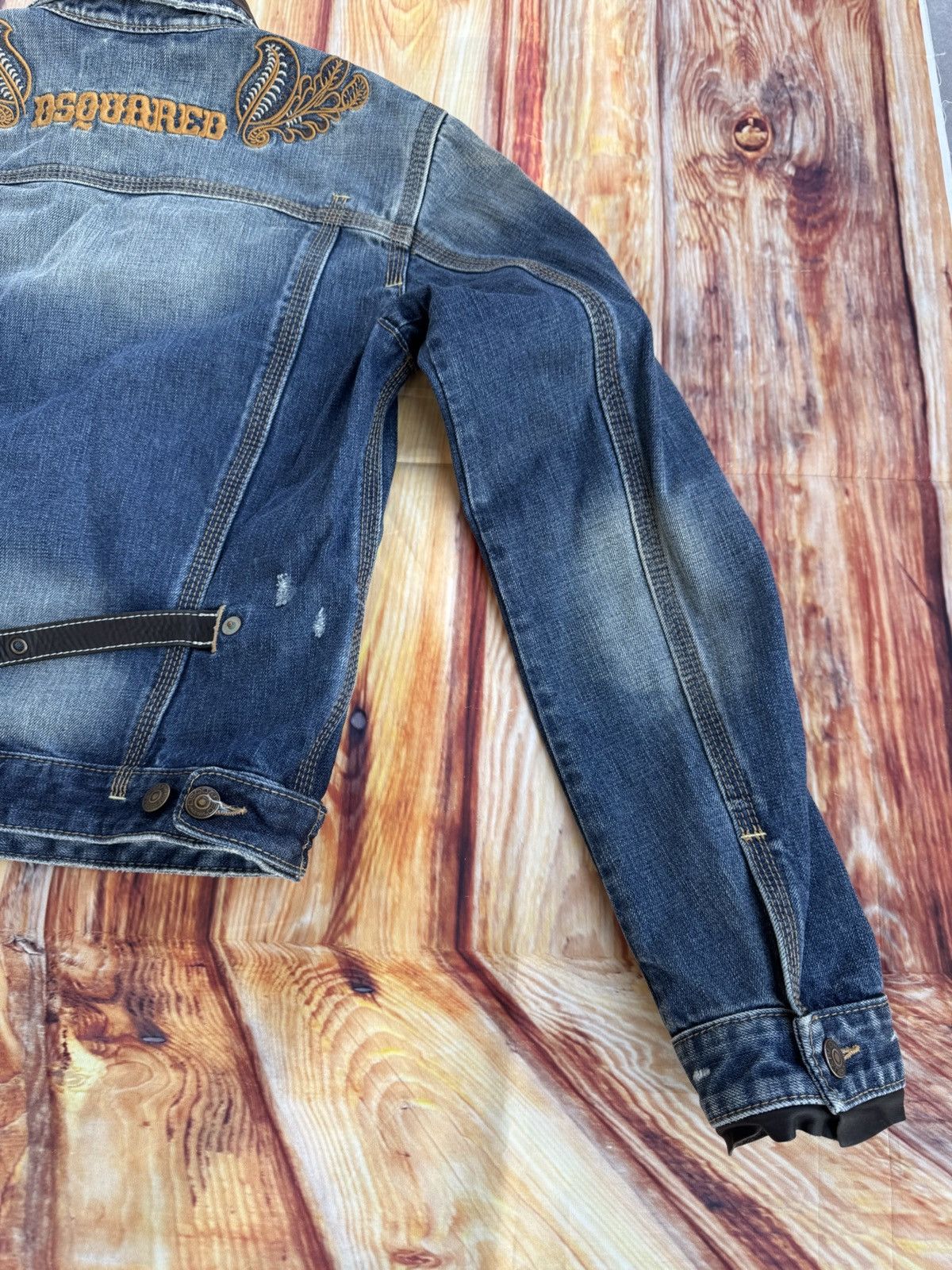Dsquared2 × Vintage Vintage jackets Dsquared2 y2k drill Japan Style Size US S / EU 44-46 / 1 - 3 Thumbnail