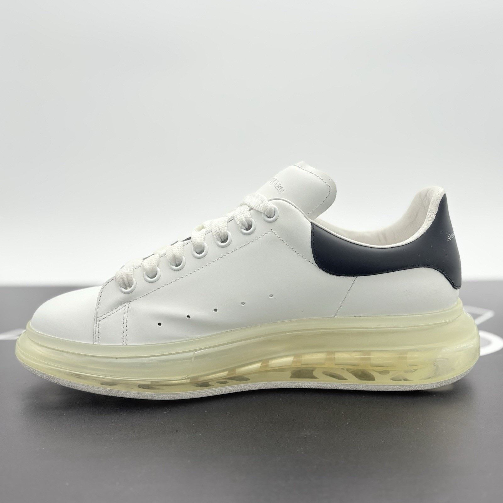 Alexander McQueen Alexander McQueen ' White Black ' | GOOD CONDITION! Size US 12 / EU 45 - 4 Thumbnail