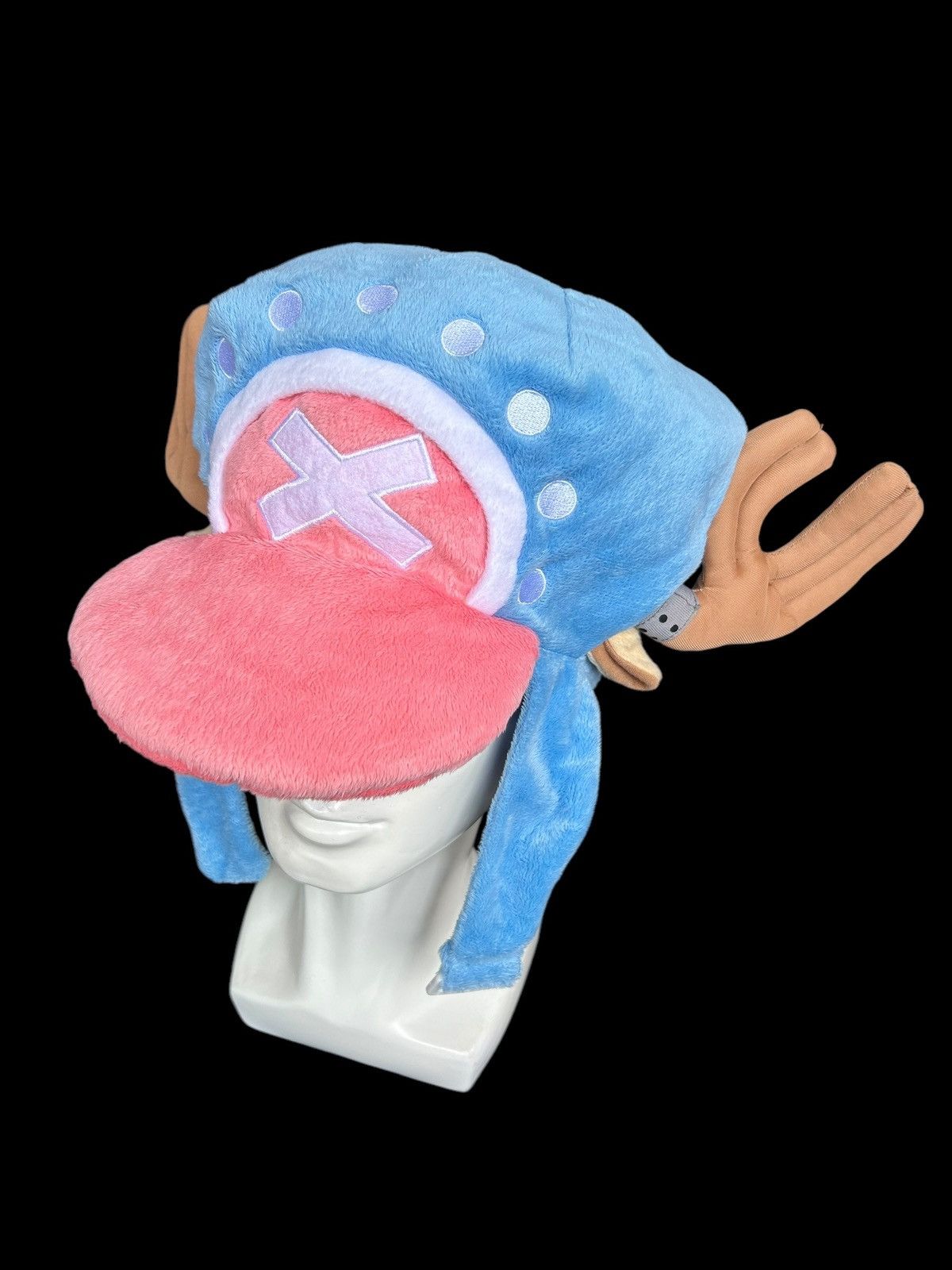Anime Very Rare Tony Tony Chopper One Piece Japanese Anime Big Hat Size ONE SIZE - 6 Thumbnail