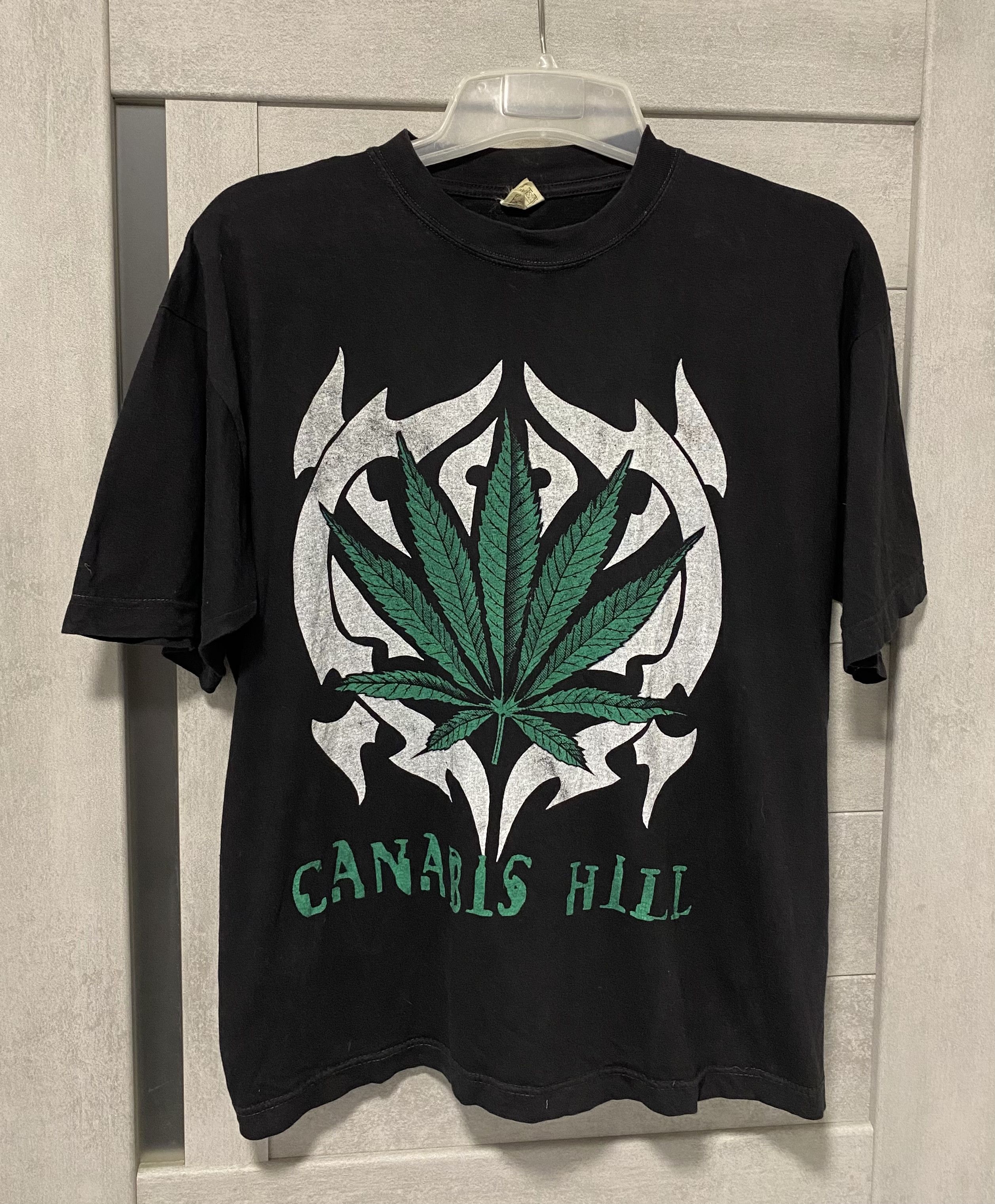 Rap Tees × Vintage Vintage 90s canabis Hill Cypress Hill t-shirt Size US L / EU 52-54 / 3 - 1 Thumbnail