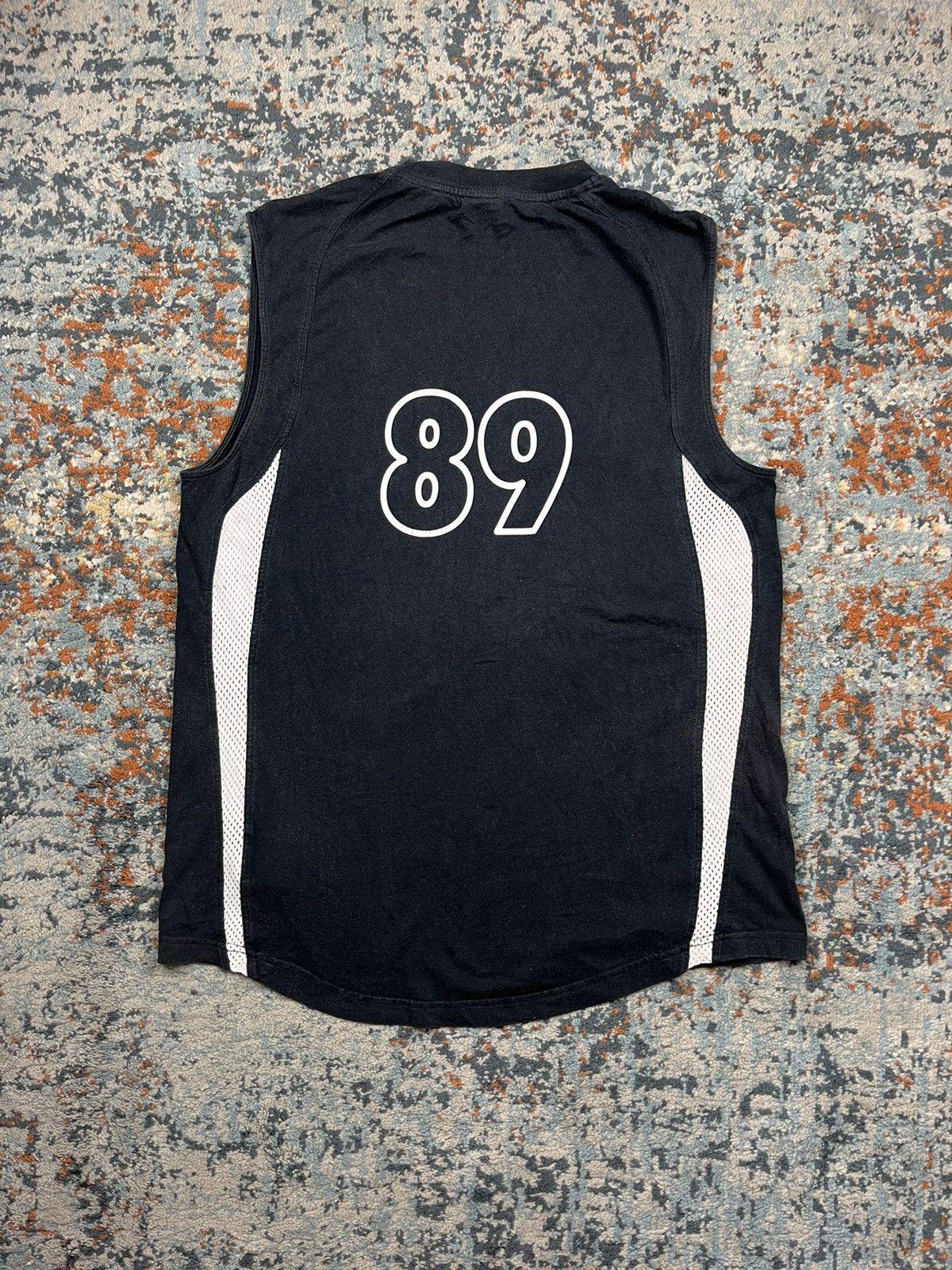 Other Vintage 00s Nike Air Flight 89 center swoosh sleeveless tee Size US L / EU 52-54 / 3 - 2 Thumbnail