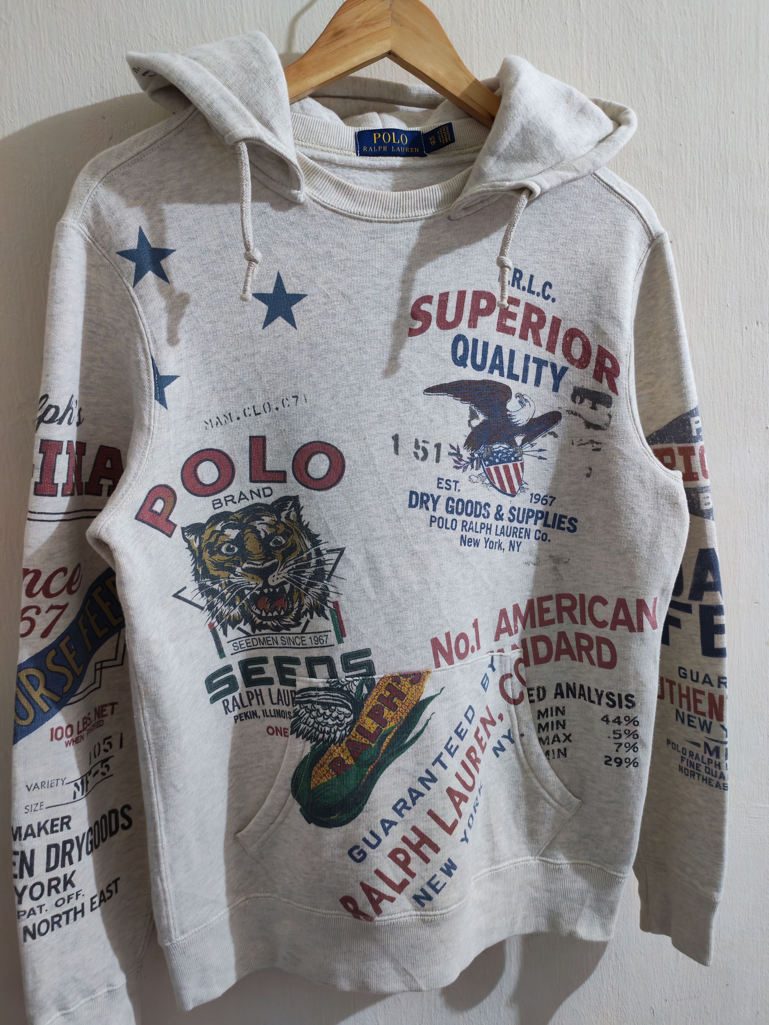 Polo Ralph Lauren Polo Ralph Lauren Hoddie Size US XS / EU 42 / 0 - 5 Thumbnail