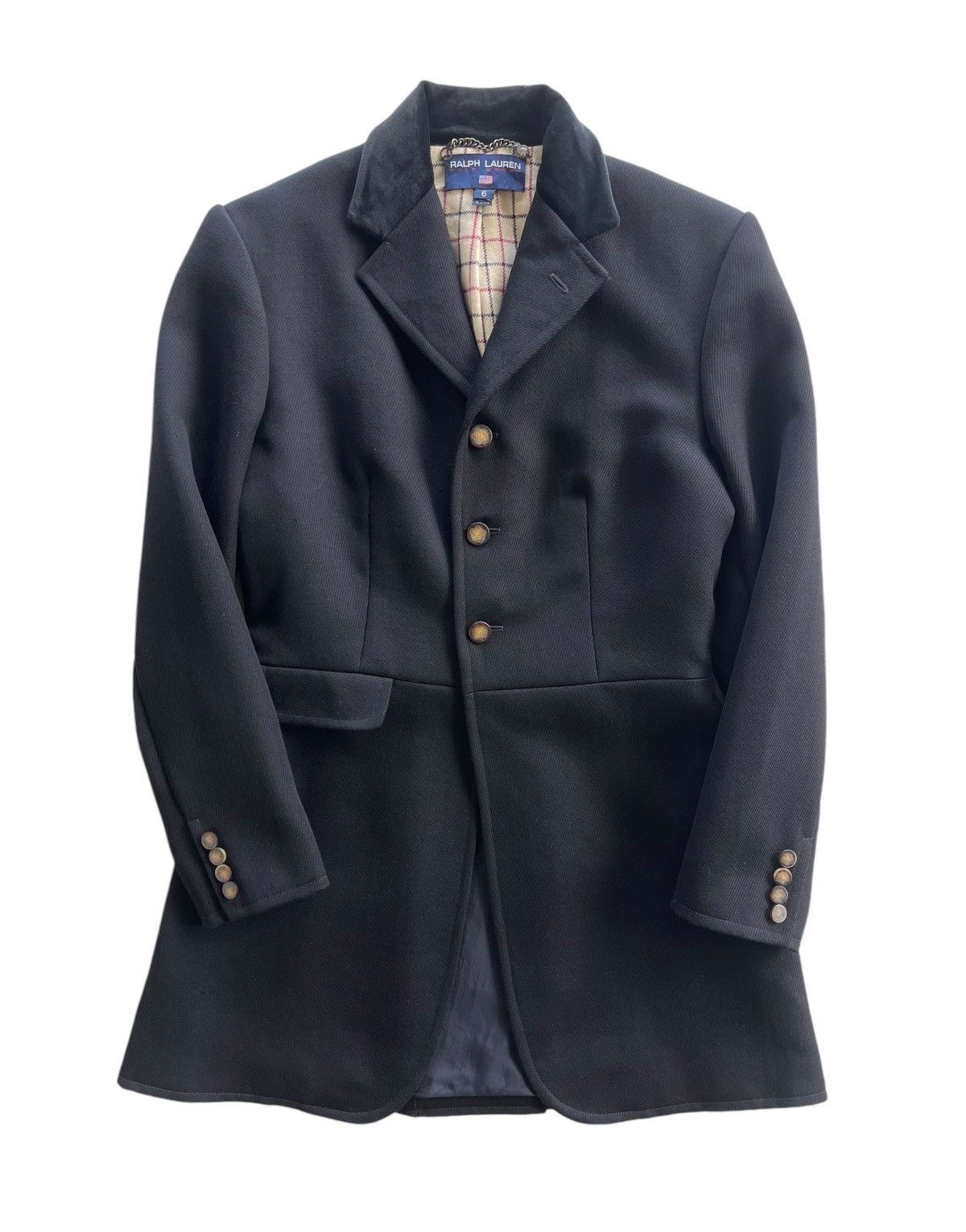 Polo Ralph Lauren 1990s Polo Ralph Lauren Hunt Coat Size M / US 6-8 / IT 42-44 - 2 Thumbnail