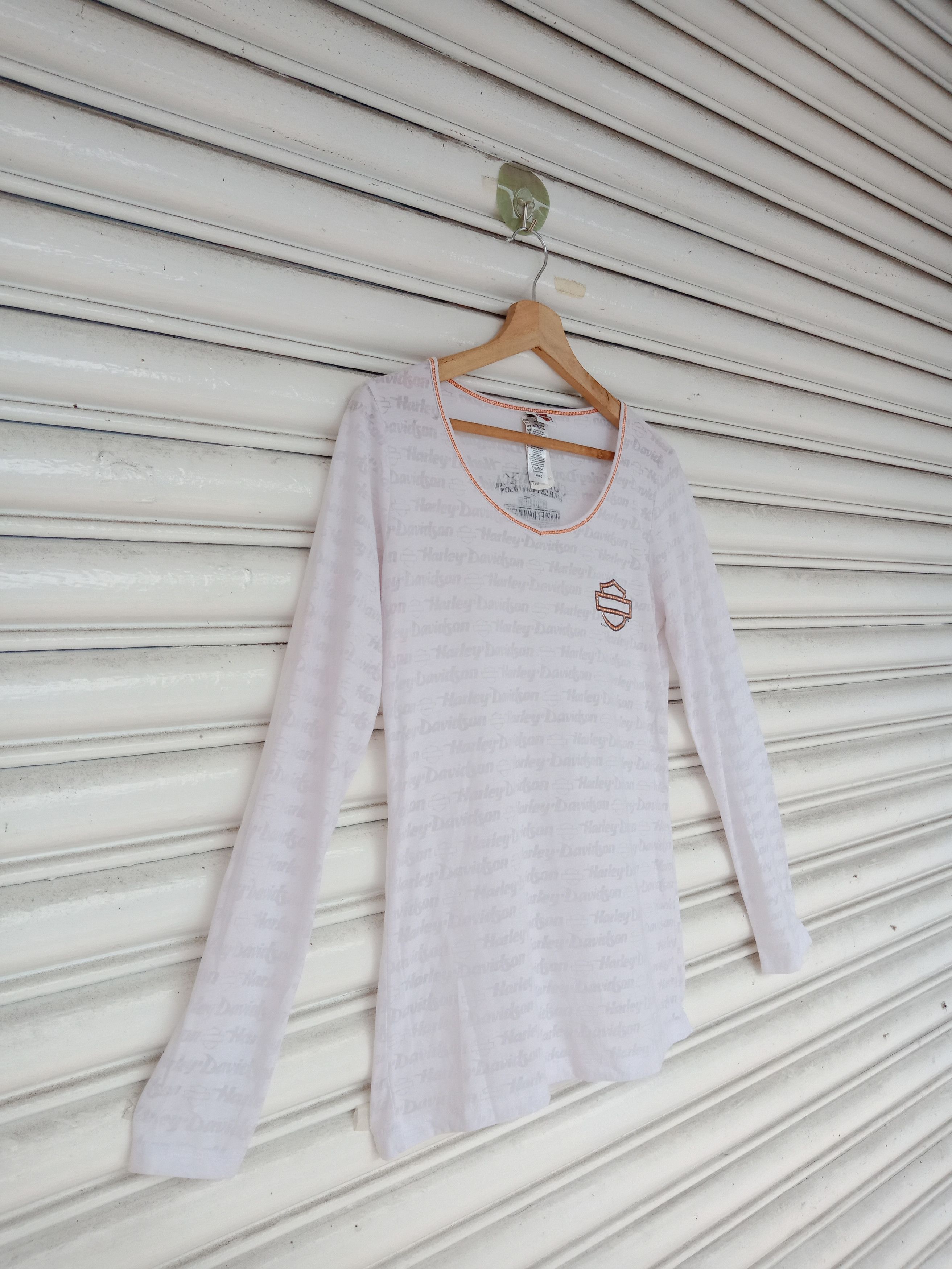 Harley Davidson Harley Davidson Monogram Long Sleeve Size S / US 4 / IT 40 - 4 Thumbnail
