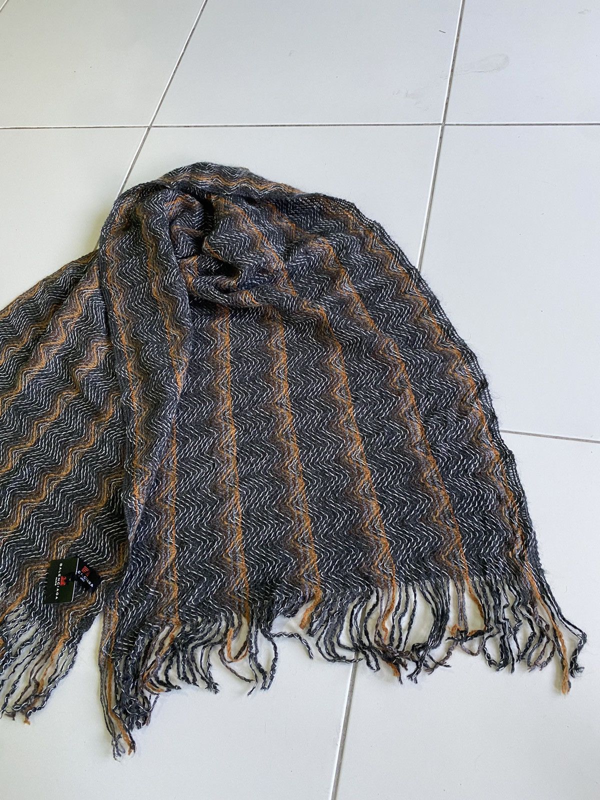 Balenciaga Knit Scarf Balenciaga black Size ONE SIZE - 3 Thumbnail