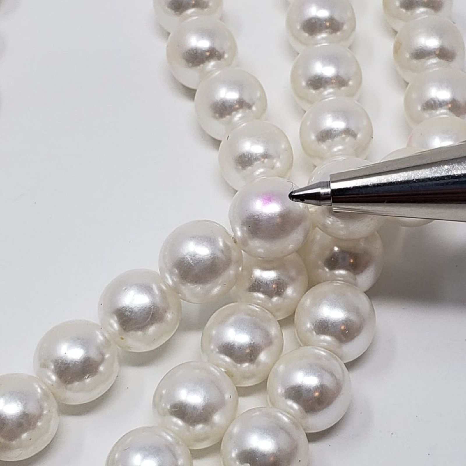 Other Faux Pearl & Enamel Layered Necklace Set Size ONE SIZE - 12 Thumbnail