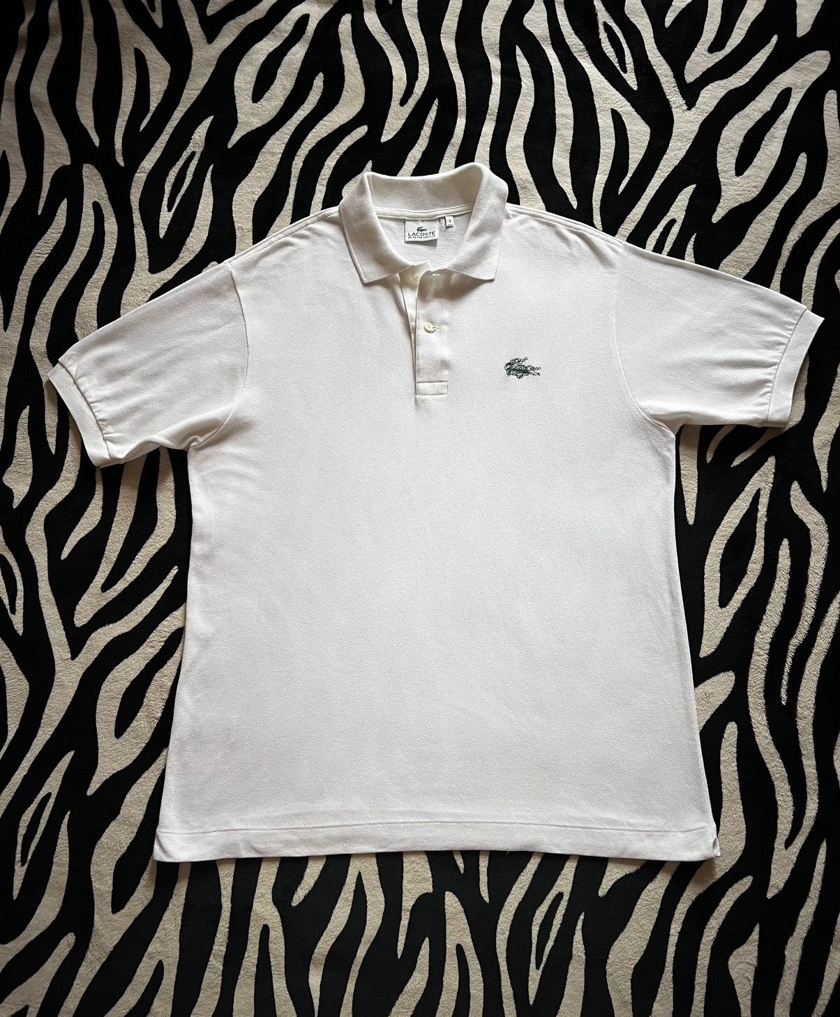 Designer × Lacoste Lacoste by Peter Saville polo t-shirt authentic Size US L / EU 52-54 / 3 - 2 Thumbnail