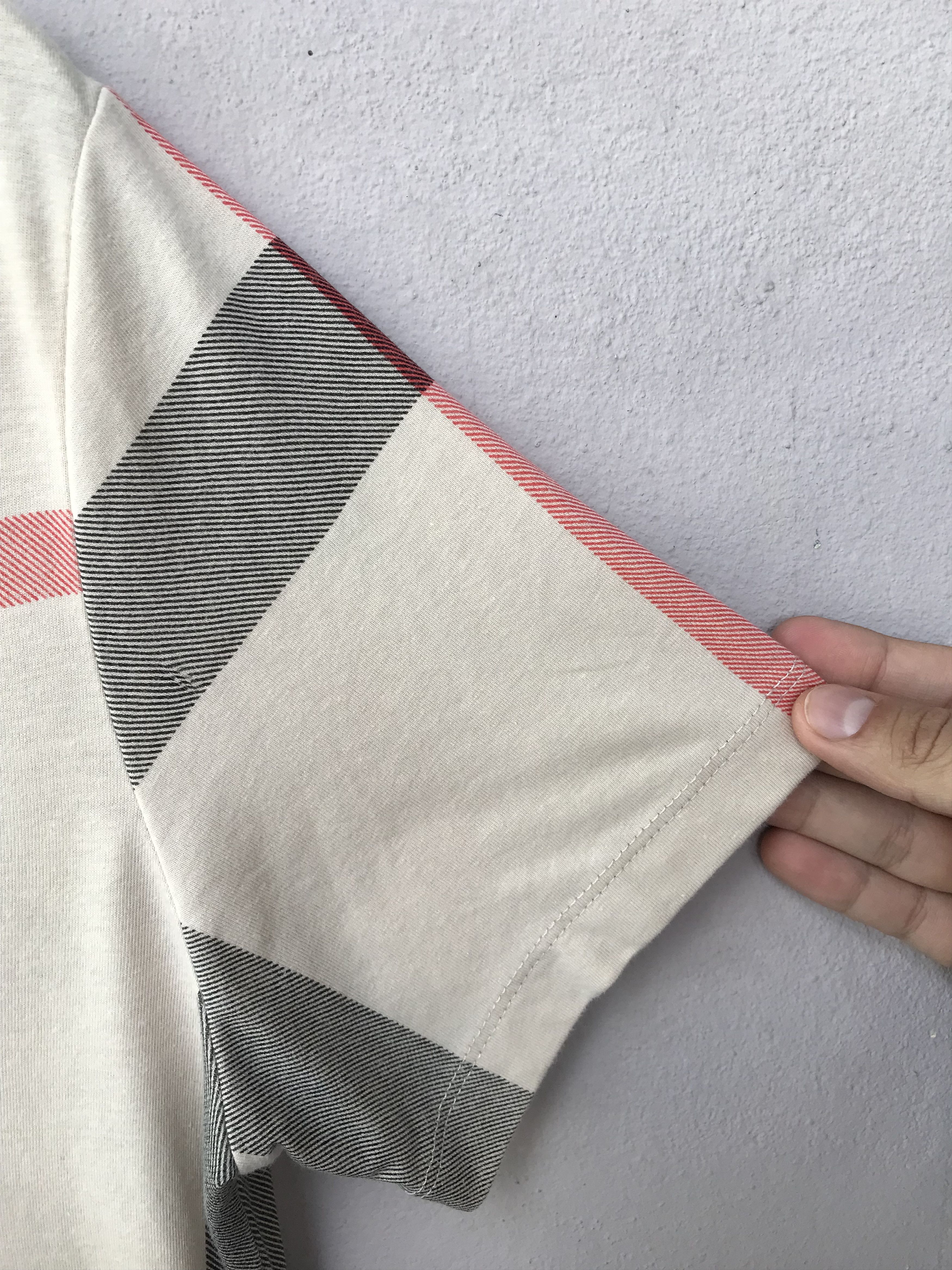 Burberry Vintage Burberry Nova Check Checkered Polo Tee Size XL / US 12-14 / IT 48-50 - 5 Thumbnail