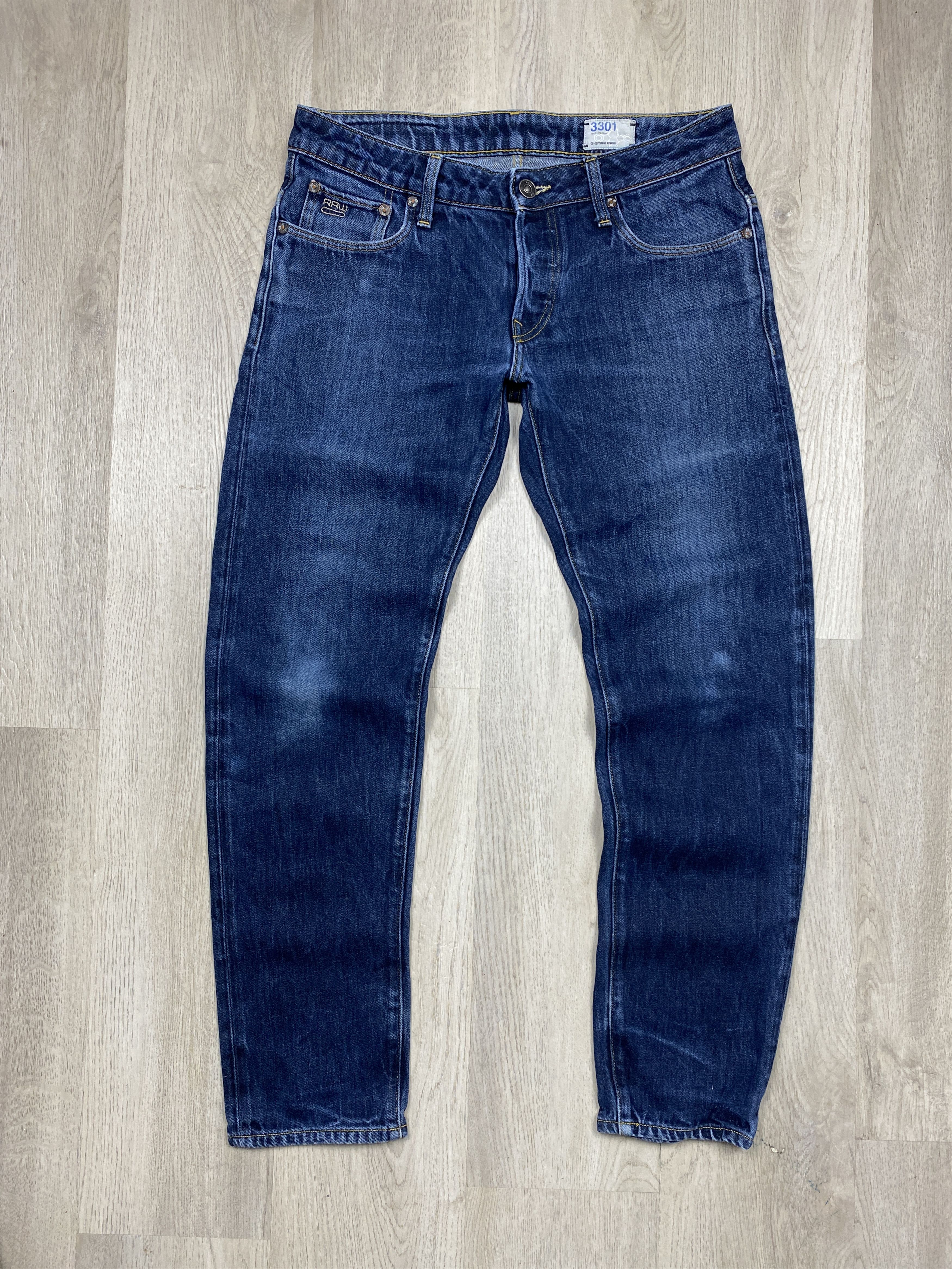 G-Star G Star Raw Vintage Mens Denim Pants Low Tapered Jeans Size US 32 / EU 48 - 1 Thumbnail