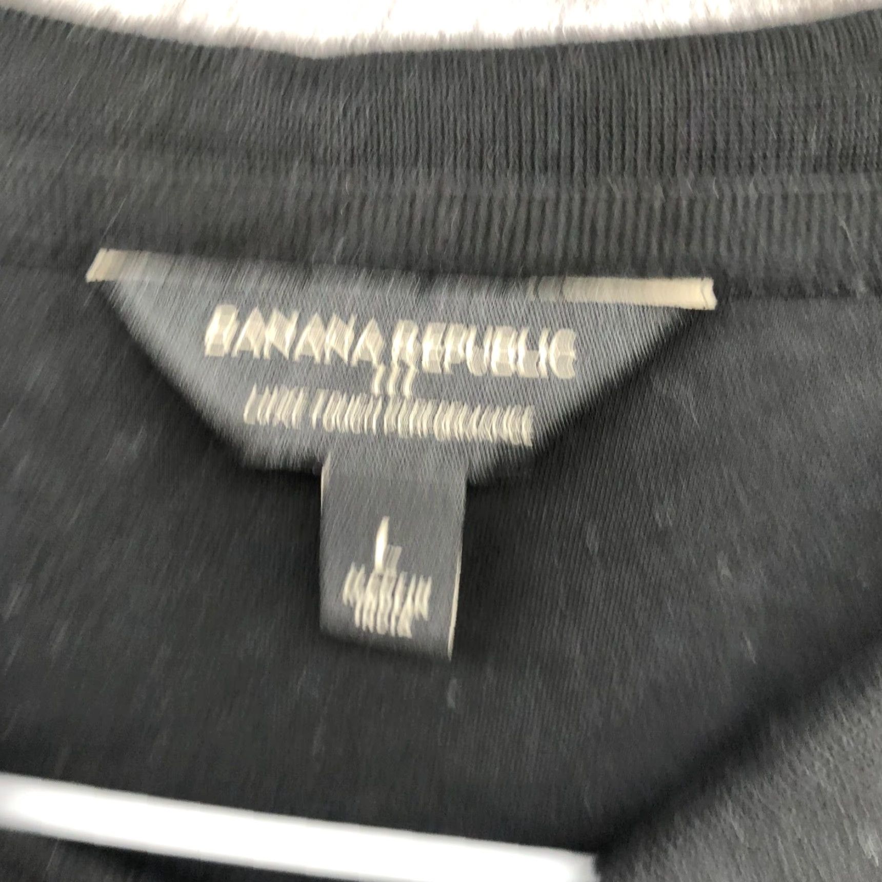 Banana Republic BANANA REPUBLIC Polo Shirt Mens L Black Blue Printed Luxe Performance Short Sleeve Size US L / EU 52-54 / 3 - 7 Thumbnail
