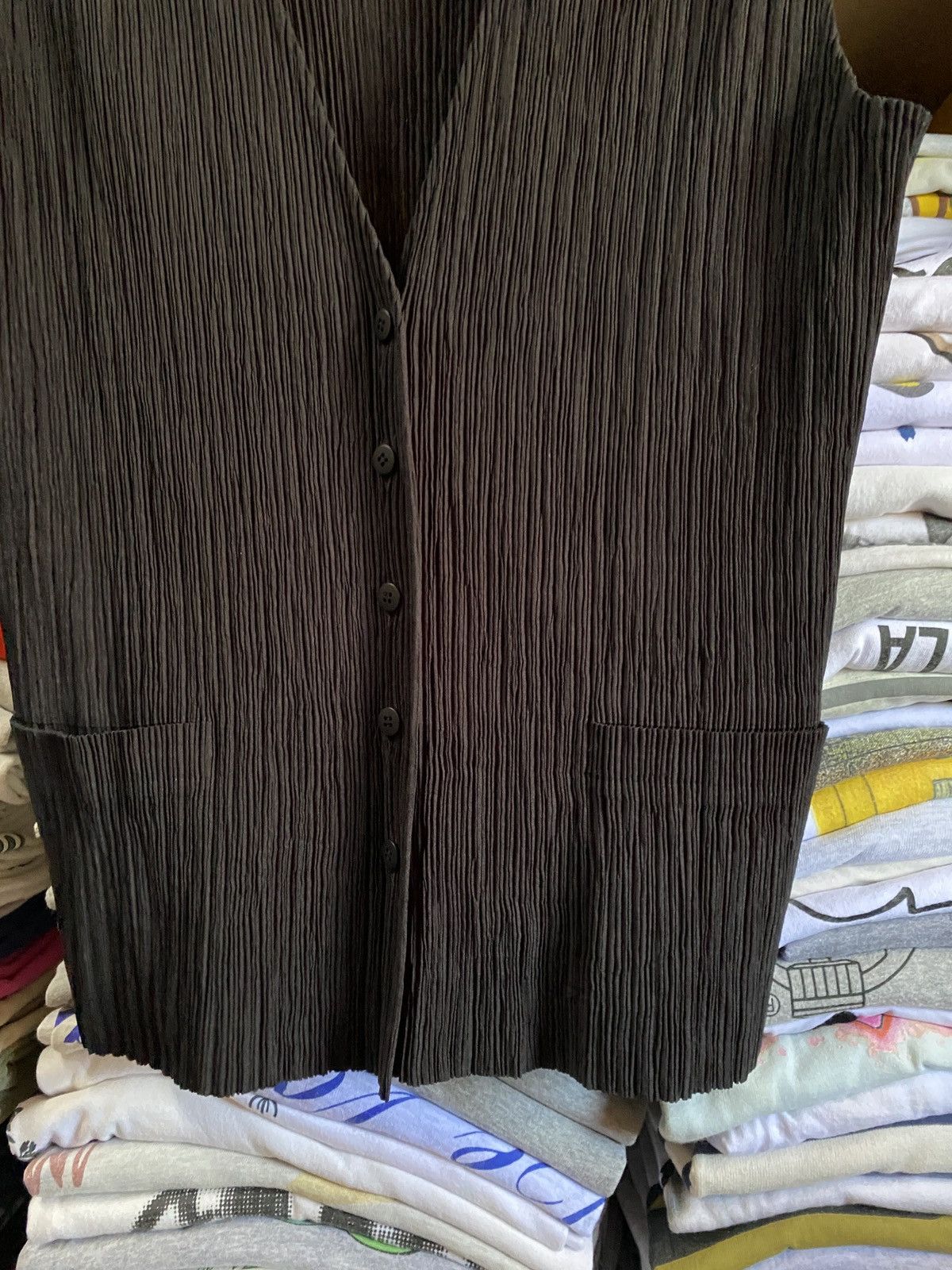 Issey Miyake Very Rare Issey Miyake Pleats Please Sleeveless Top vest Size US M / EU 48-50 / 2 - 4 Thumbnail