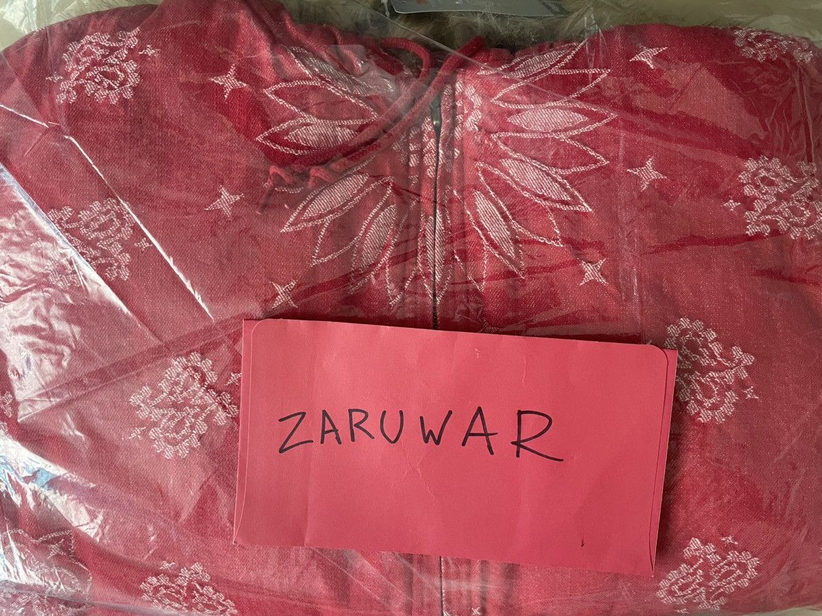 Supreme Red Supreme Bandana Hooded Work Jacket Size US L / EU 52-54 / 3 - 4 Thumbnail