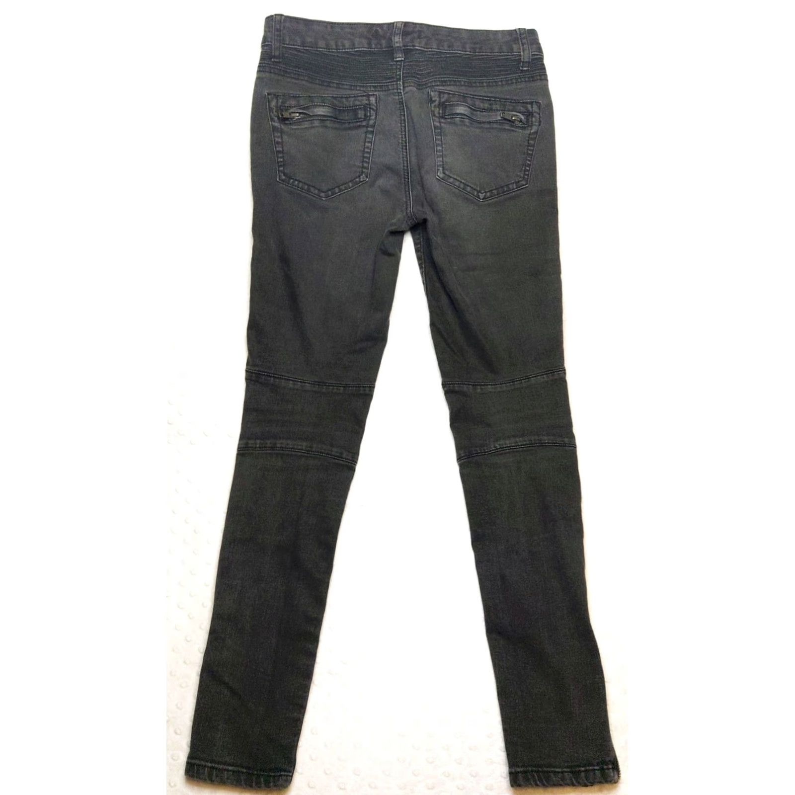 Free People Free People Black Denim Skinny Jeans Mid Rise Zip Ankle Womens 26 Jeans Size 26" / US 2 / IT 38 - 6 Thumbnail