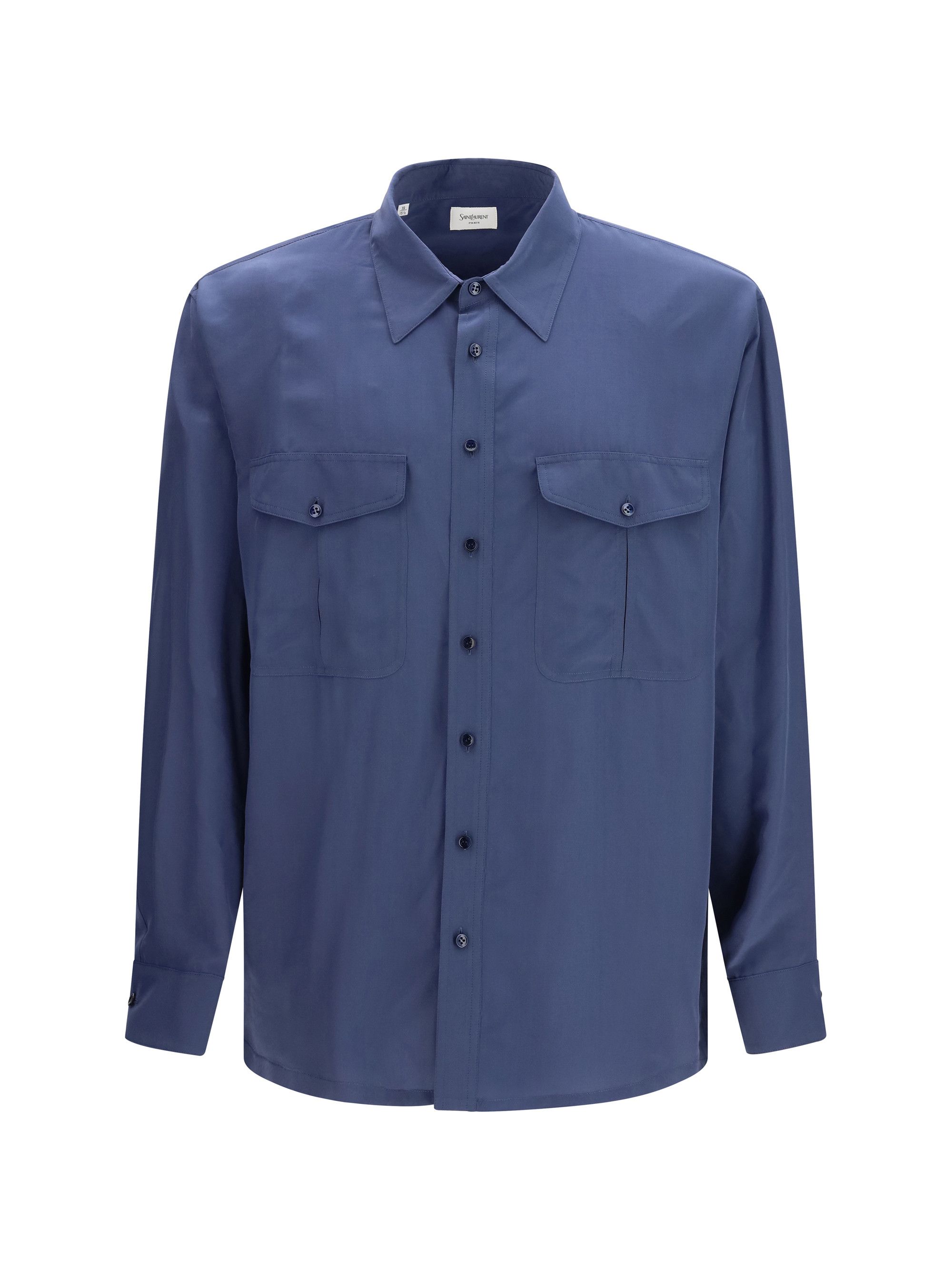 Saint Laurent Paris Toile 4812 buttoned Shirt Size US M / EU 48-50 / 2 - 1 Thumbnail