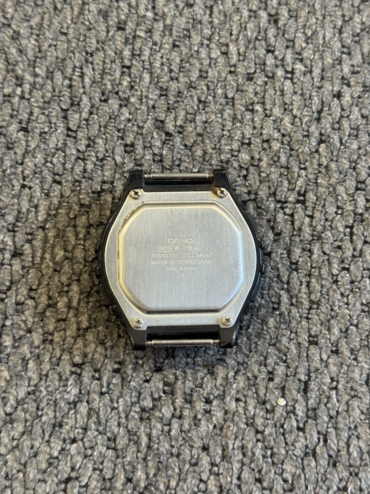 Casio Casio Illuminator W216H Black Unisex Watch Just Face Size ONE SIZE - 2 Thumbnail