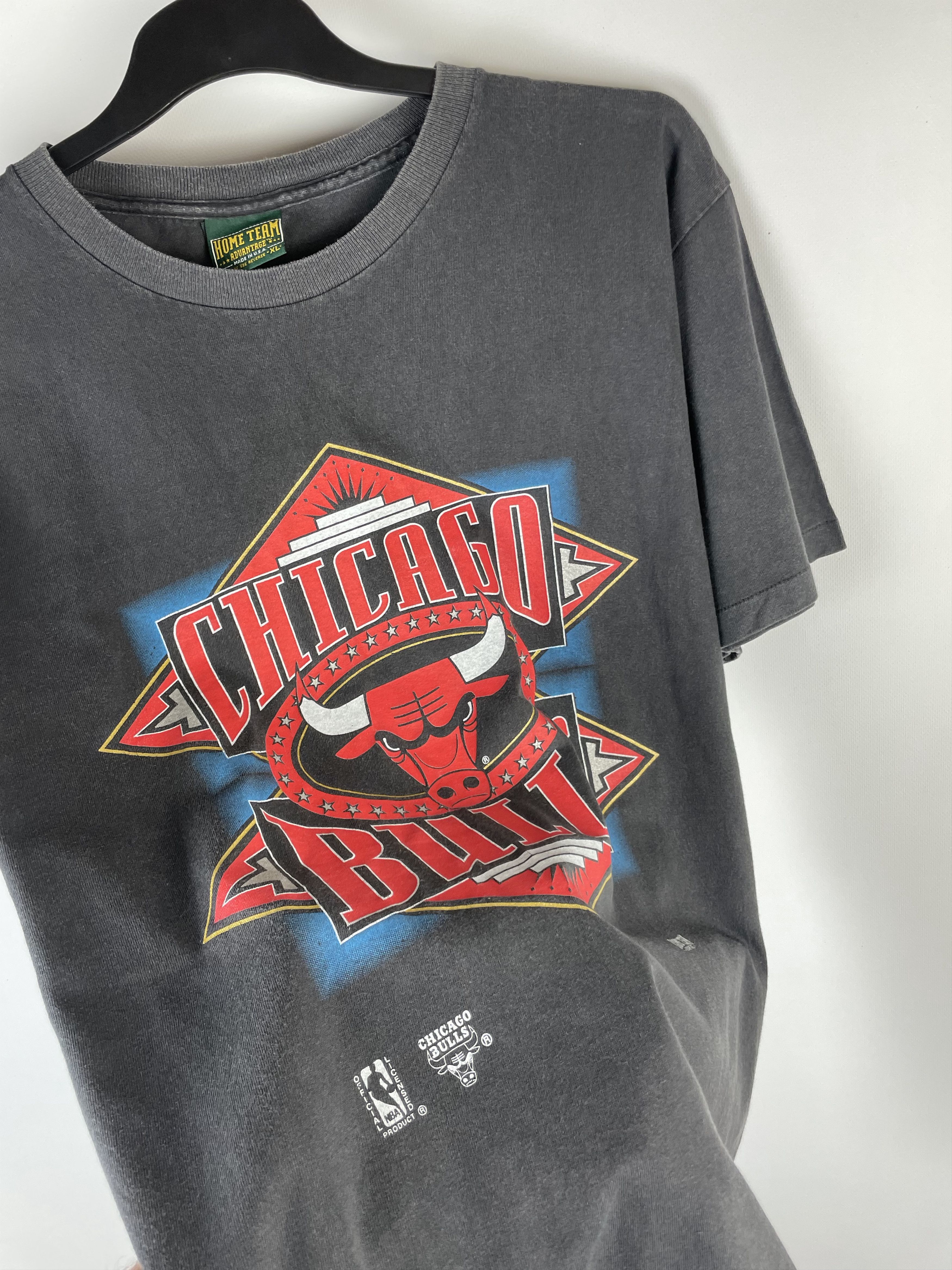 NBA Vintage Chicago Bulls Tee 90s Size US XL / EU 56 / 4 - 4 Thumbnail